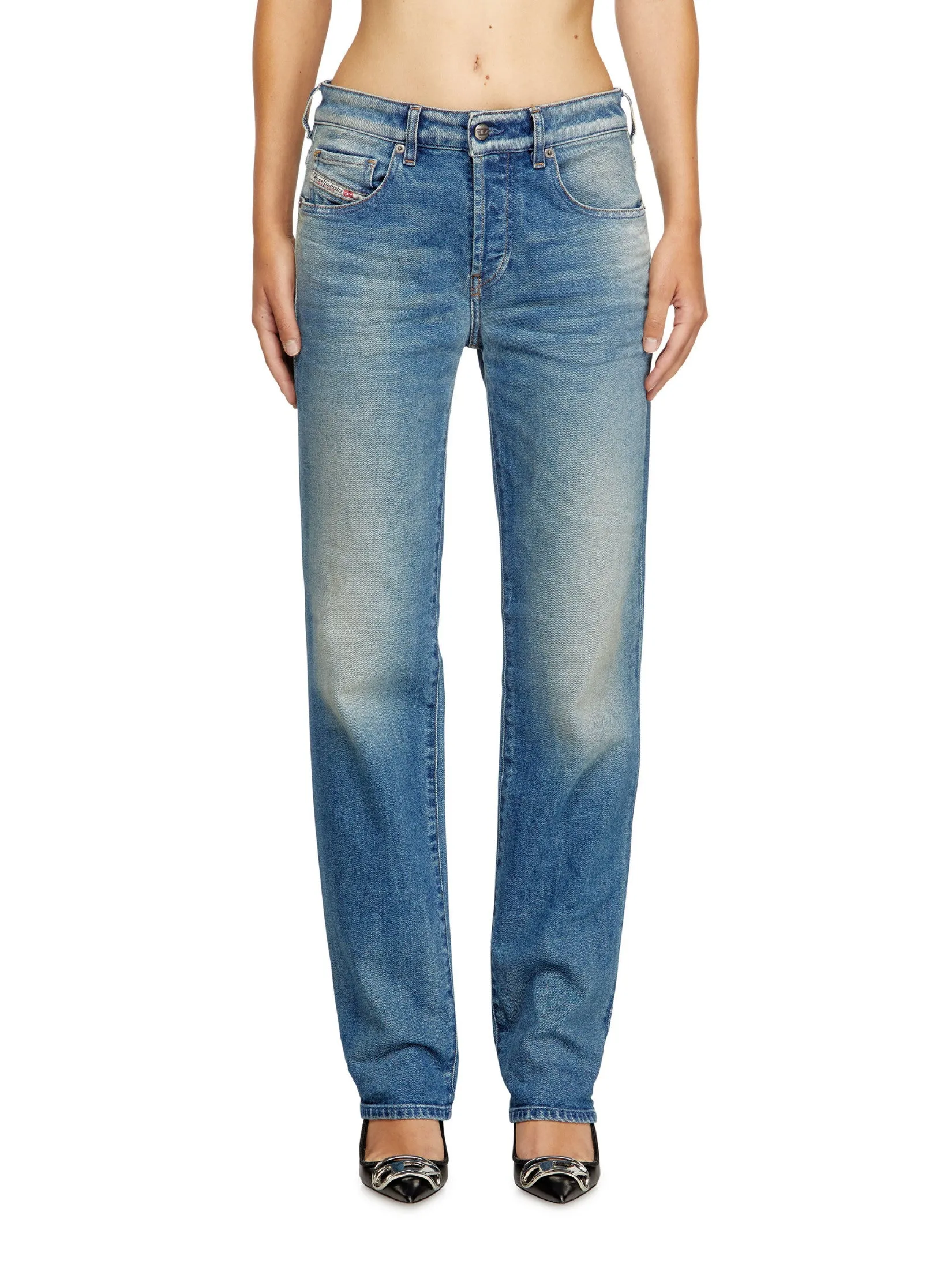 DIESEL Women Jeans Pants 1989 D-MINE L.30 TROUSERS Others Blue Size - 26 EU