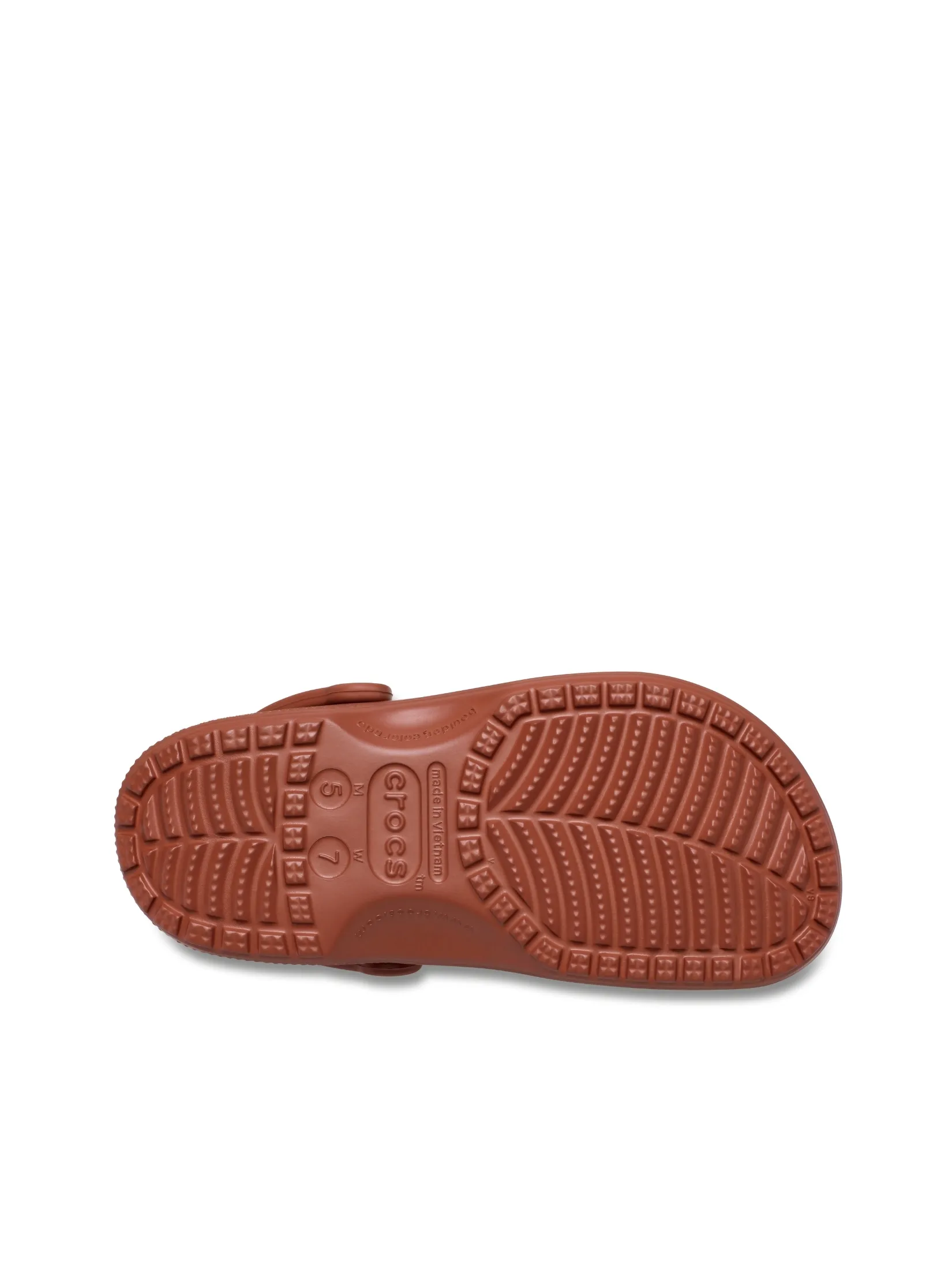 CROCS UNISEX CLASSIC CLOG - RUST