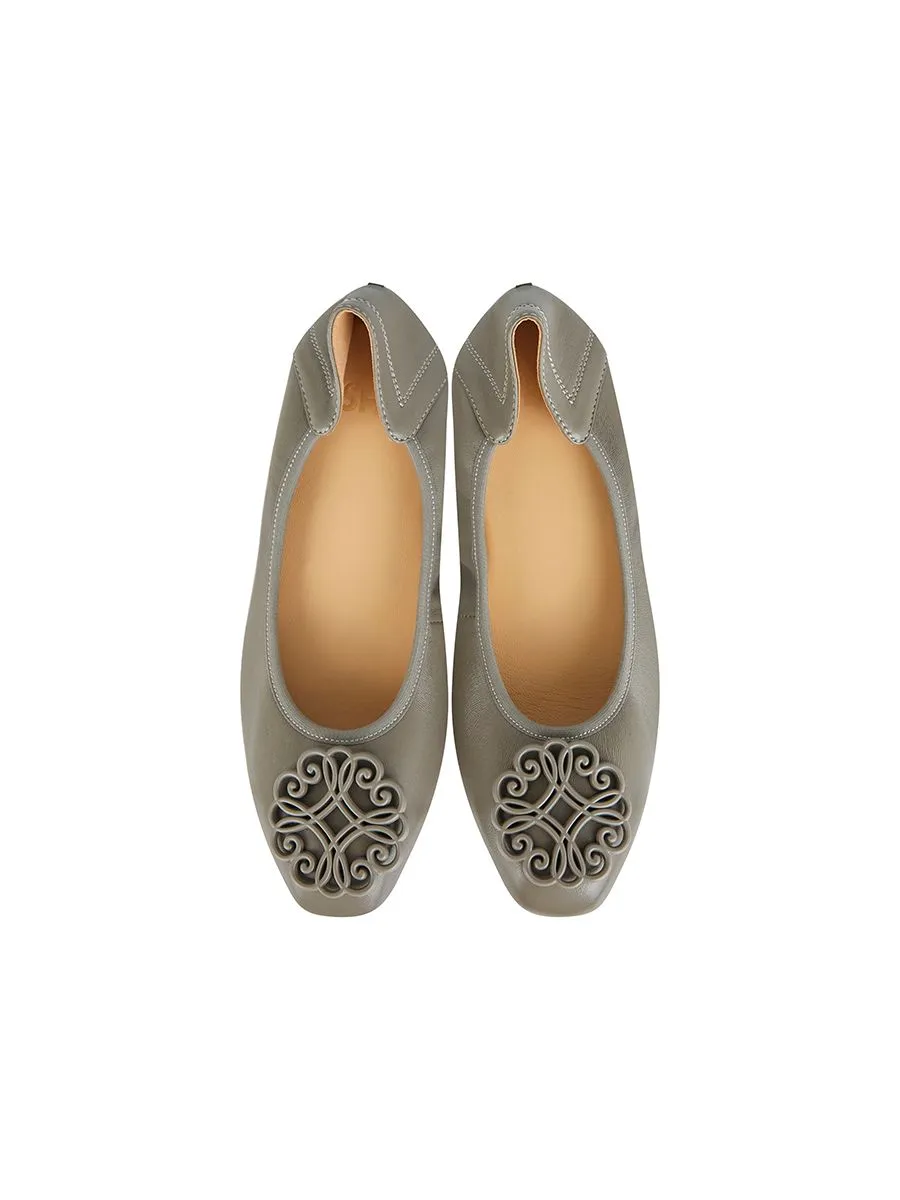 SHU WOMEN  SOFY SOFA INFINITE HEART ONTONE - TAUPE GREY