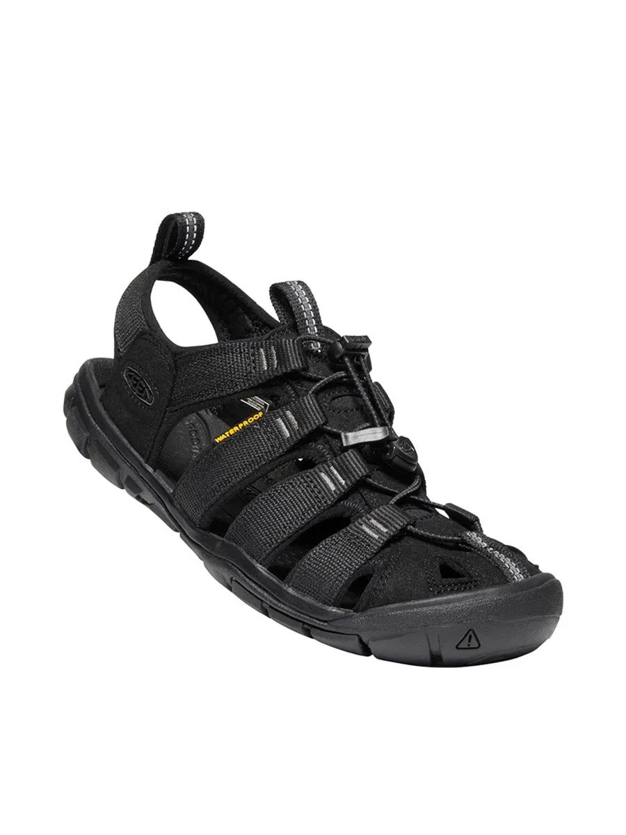 KEEN W-Clearwater Cnx Flip Flops 1020662 Black/Black