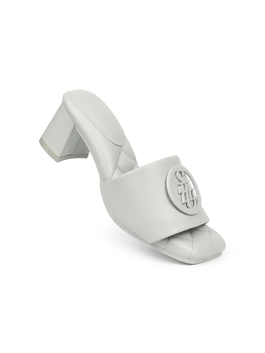 SHU WOMEN PALETTE SOFT 2" SIGNET ONTONE - GREY