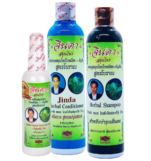 Тоник для роста волос на травах Jinda 120 мл