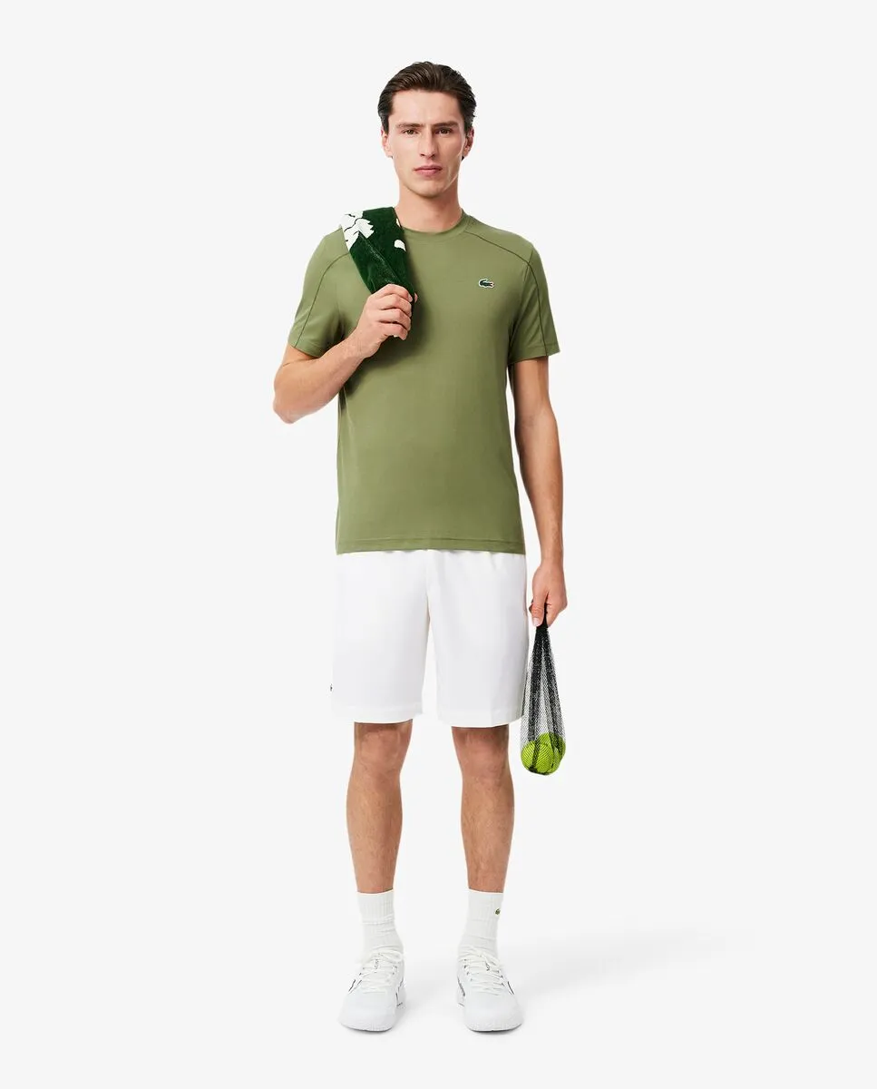 LACOSTE Regular Fit Ultra Dry Tennis Shorts White