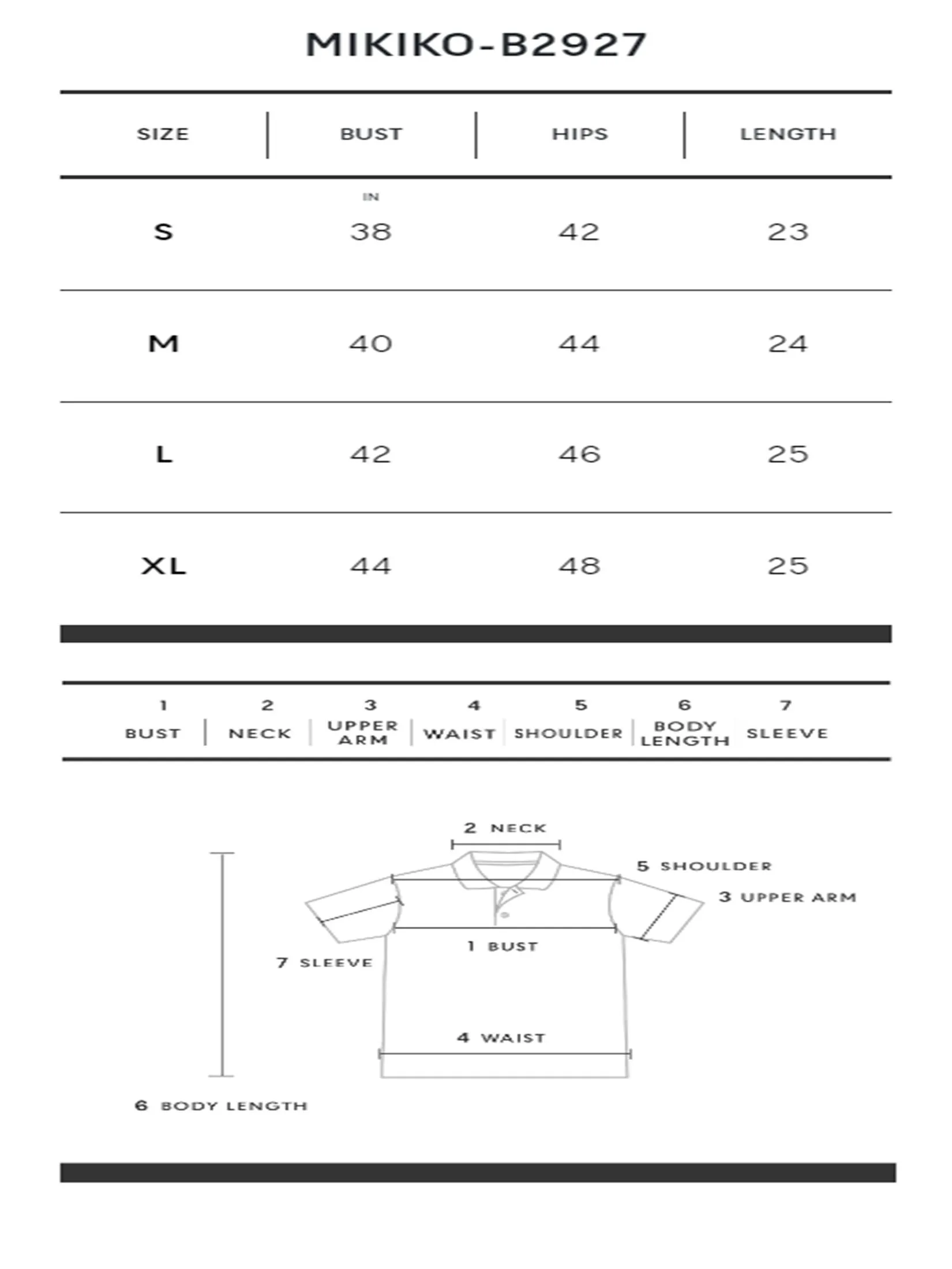 MIKIKO Women Blouse Long Sleeves Chiffon Dobby Navy Blue