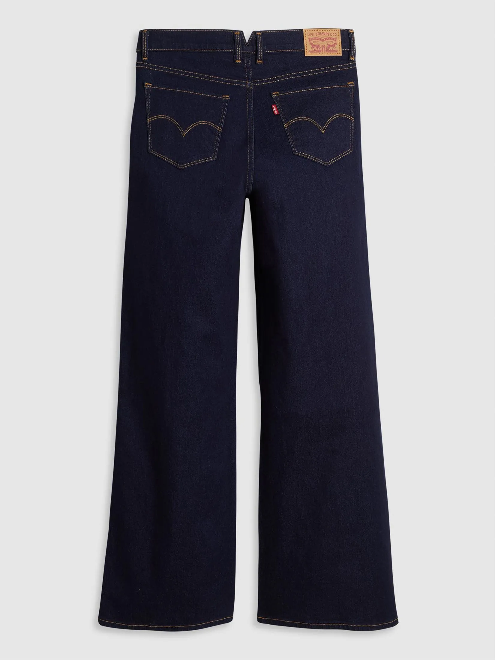 LEVI'S Women's 318 Shaping Wide-Leg Jeans Dark Blue