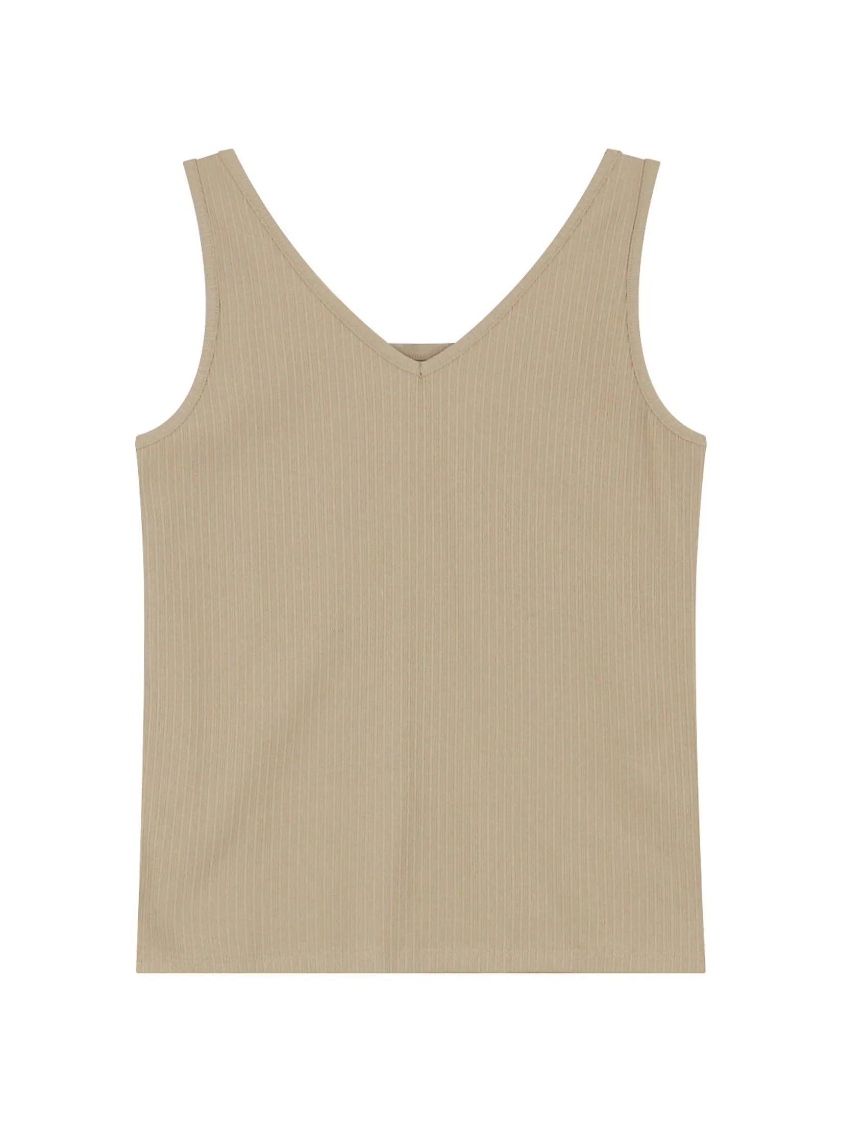 GIORDANO Women's Comfort Jacquard Sorona Vest Brown