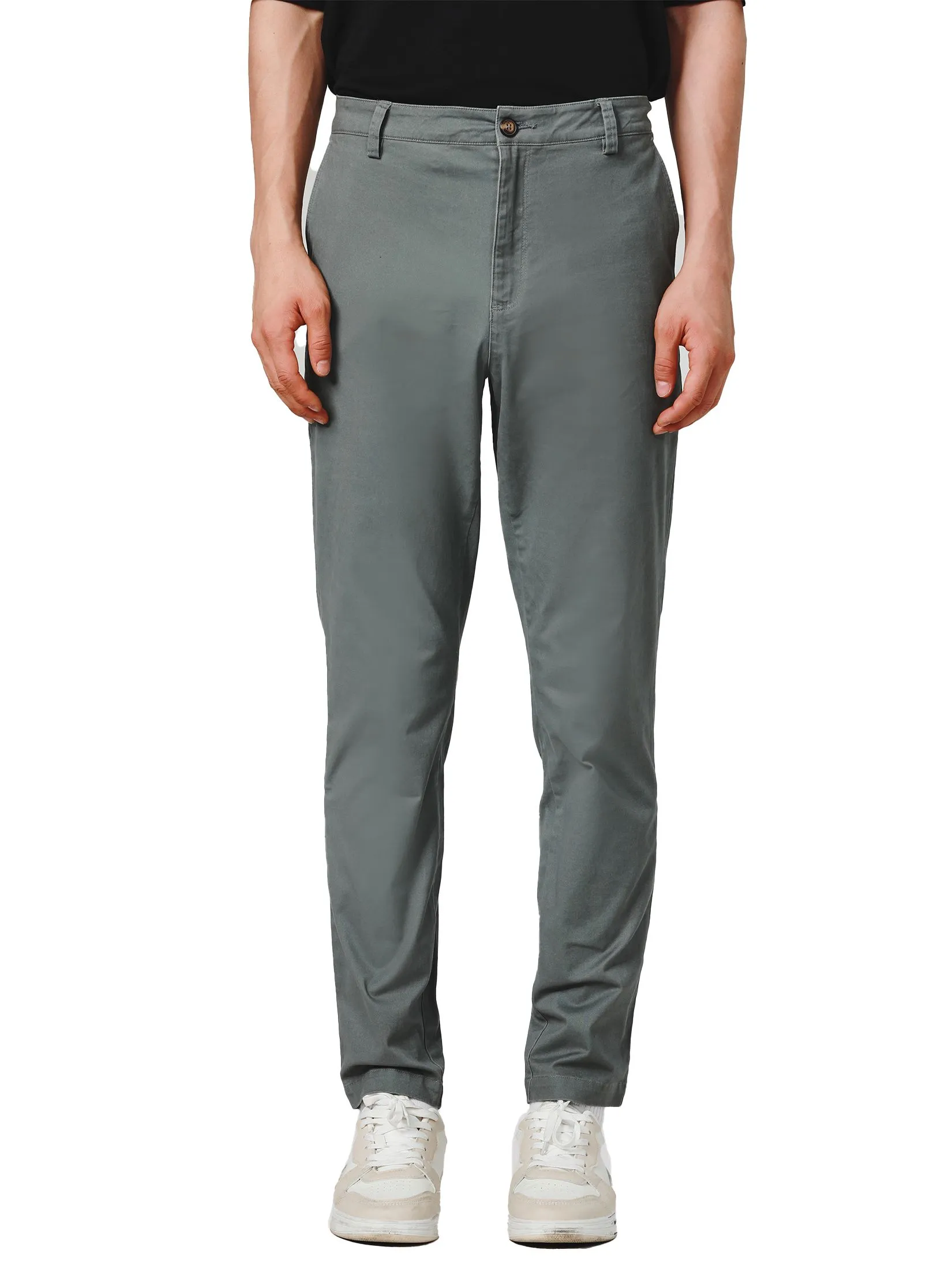JOHN HENRY Men's Pants (Slim Fit) ICONIC AF Grey