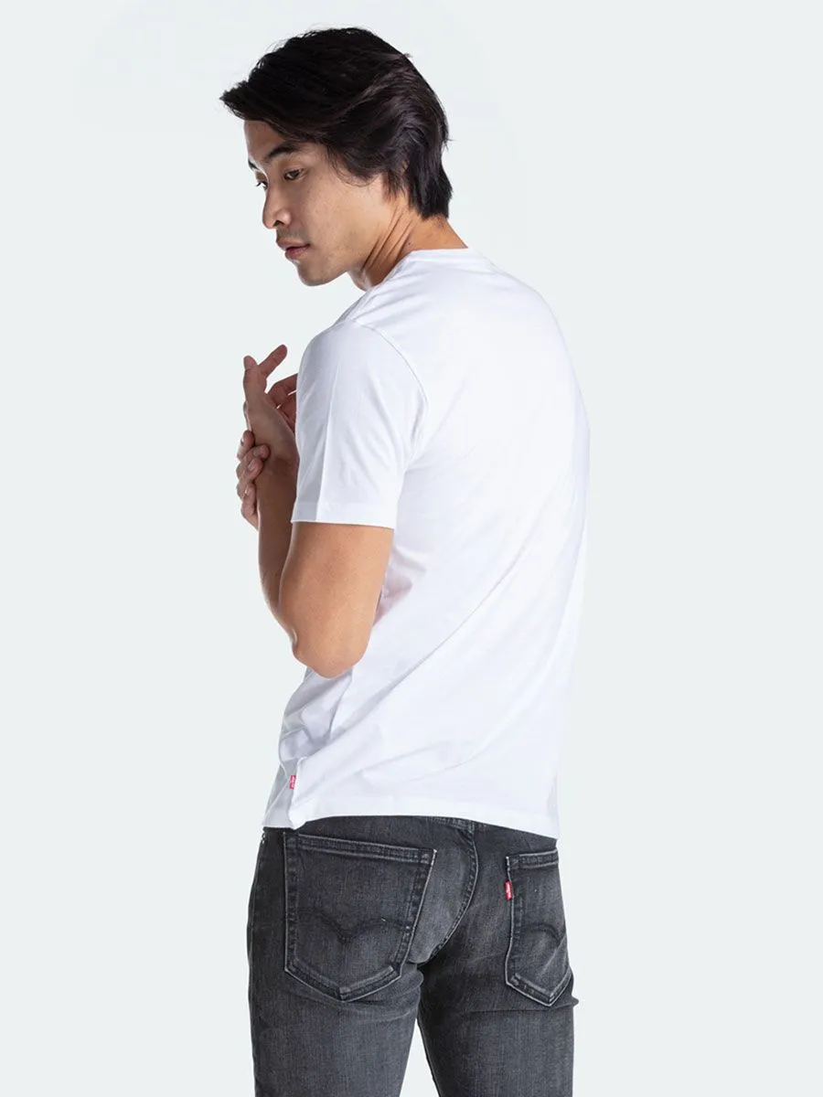 LEVI'S Graphic Set In Neck Hm Graphic 177830140 White