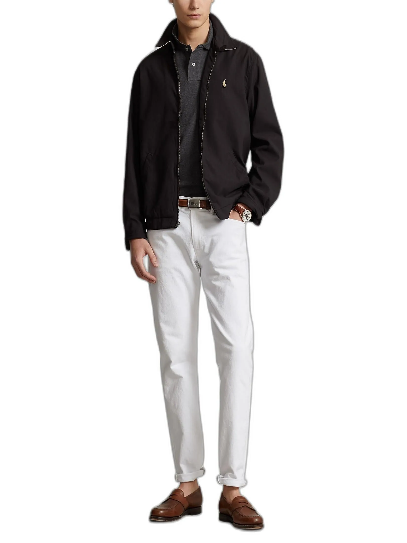 POLO RALPH LAUREN Polo Ralph Lauren JACKET-Bi-Swing Windbreaker MNPOOTW16020128 001 BLACK