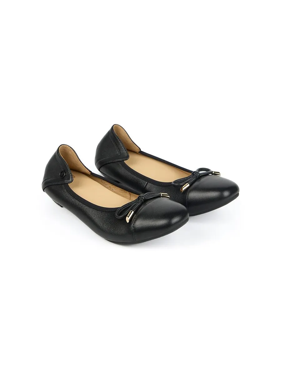 SHU WOMEN  SOFY SOFA 0.5" CAP-TOES - BLACK