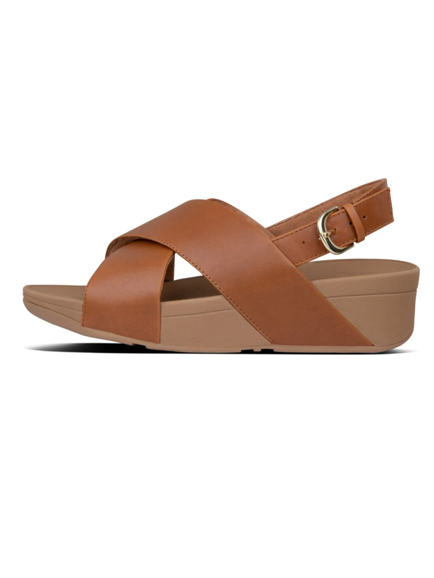 FitFlop™ WOMEN'S LULU CROSS BACK STRAP BROWN