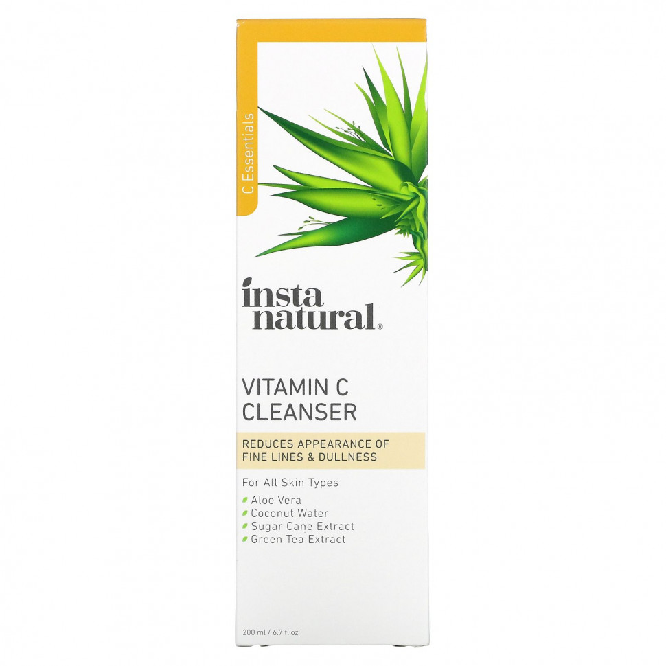 InstaNatural, очищающее средство с витамином C, 200 мл (6,7 жидк. унции)