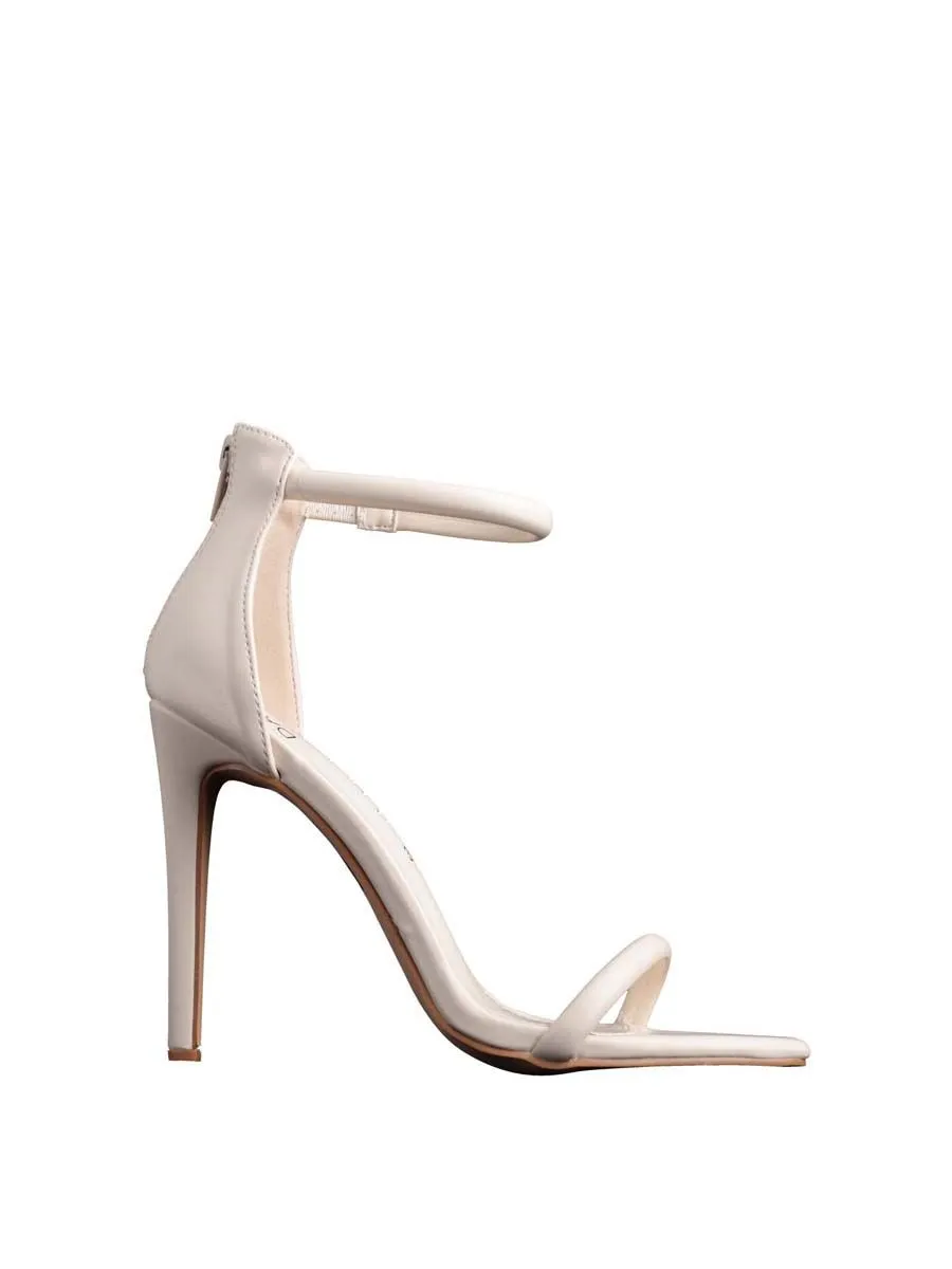 VILLAINS SF ARLENE Women's Heeled Sandals OFF WHITE