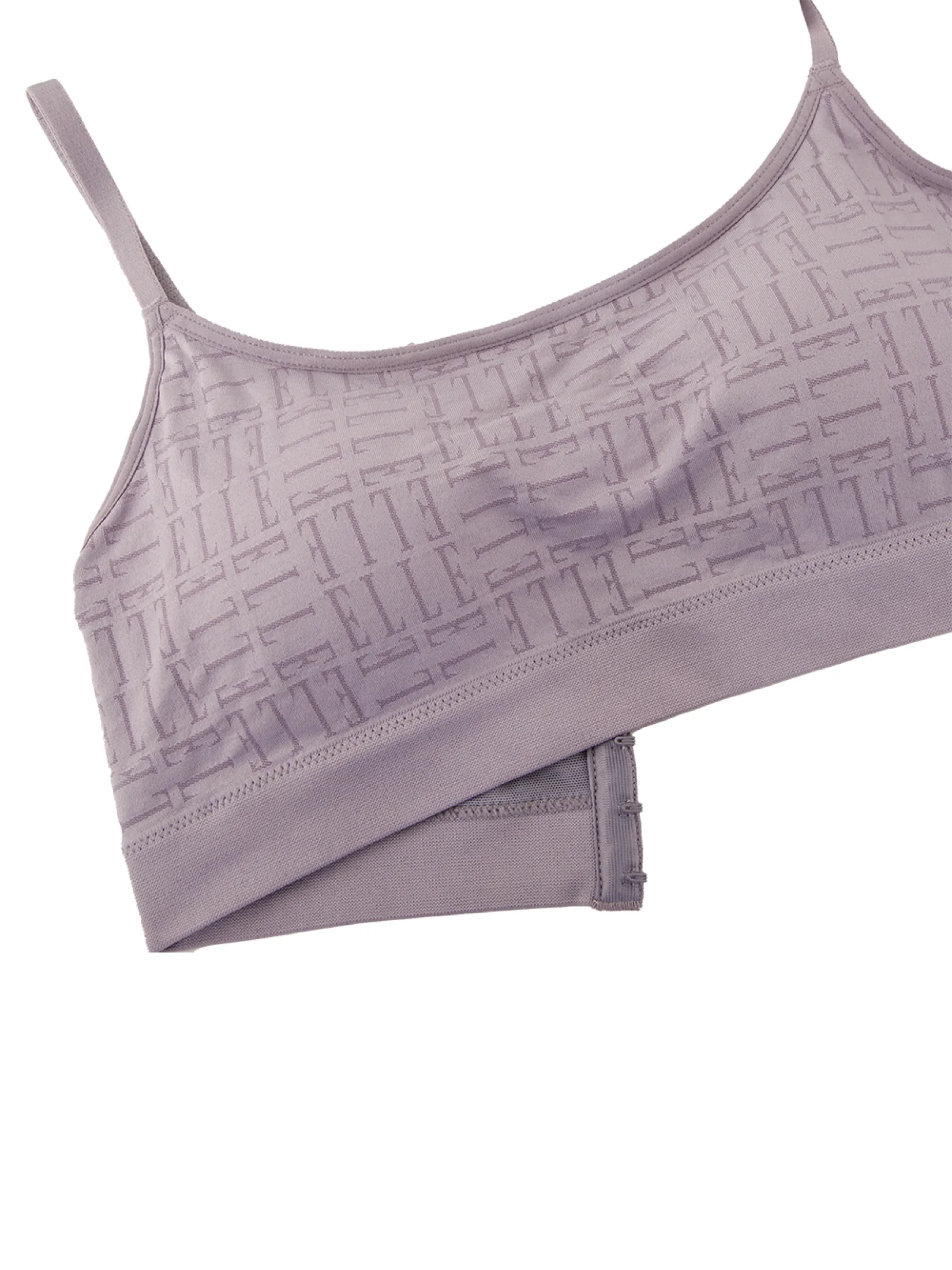 ELLE LINGERIE Women's Seamless strapless bra with padding model LB8765 - Lavender