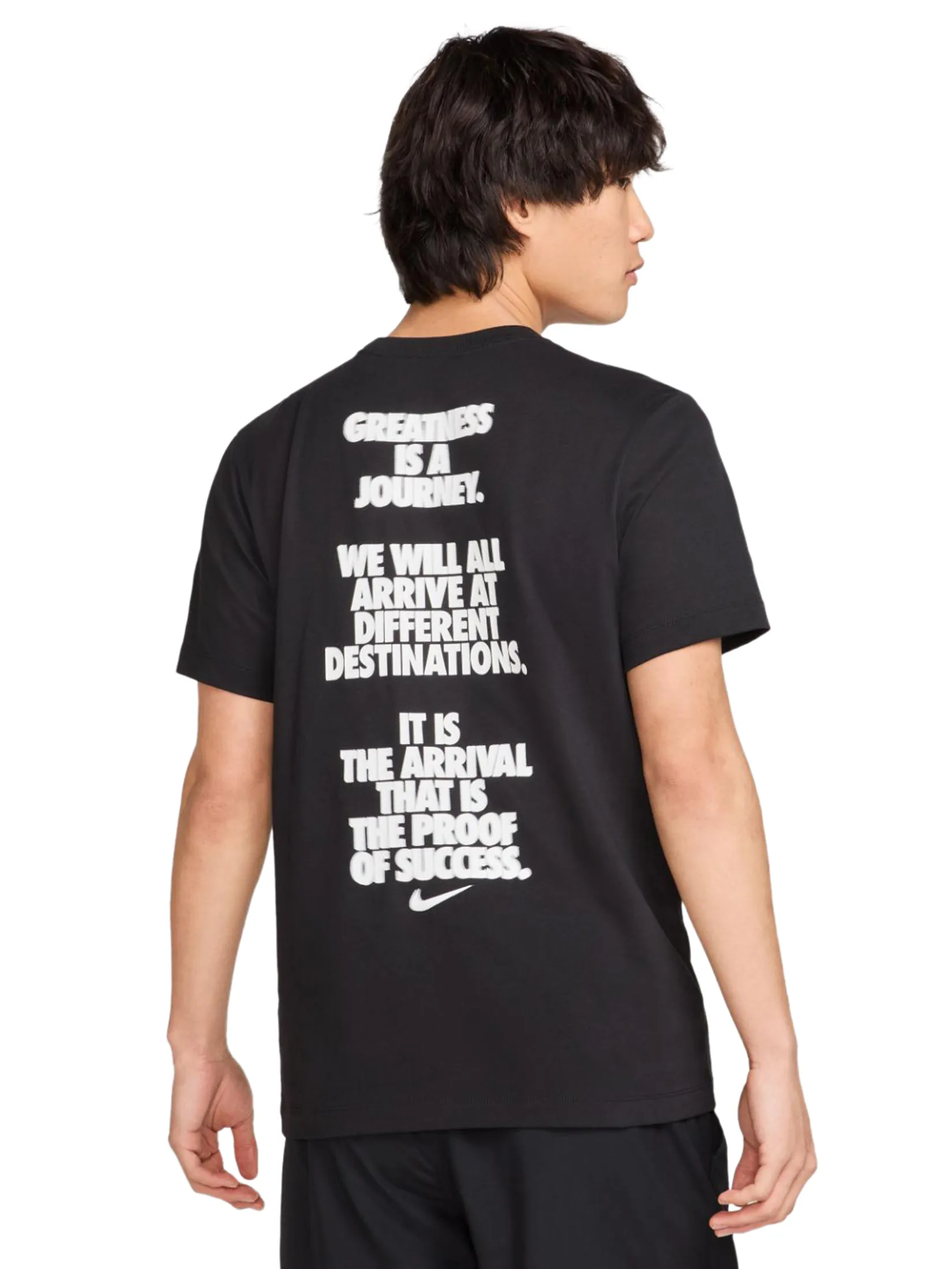 NIKE Men Running Tee Dri-Fit Verbiage
