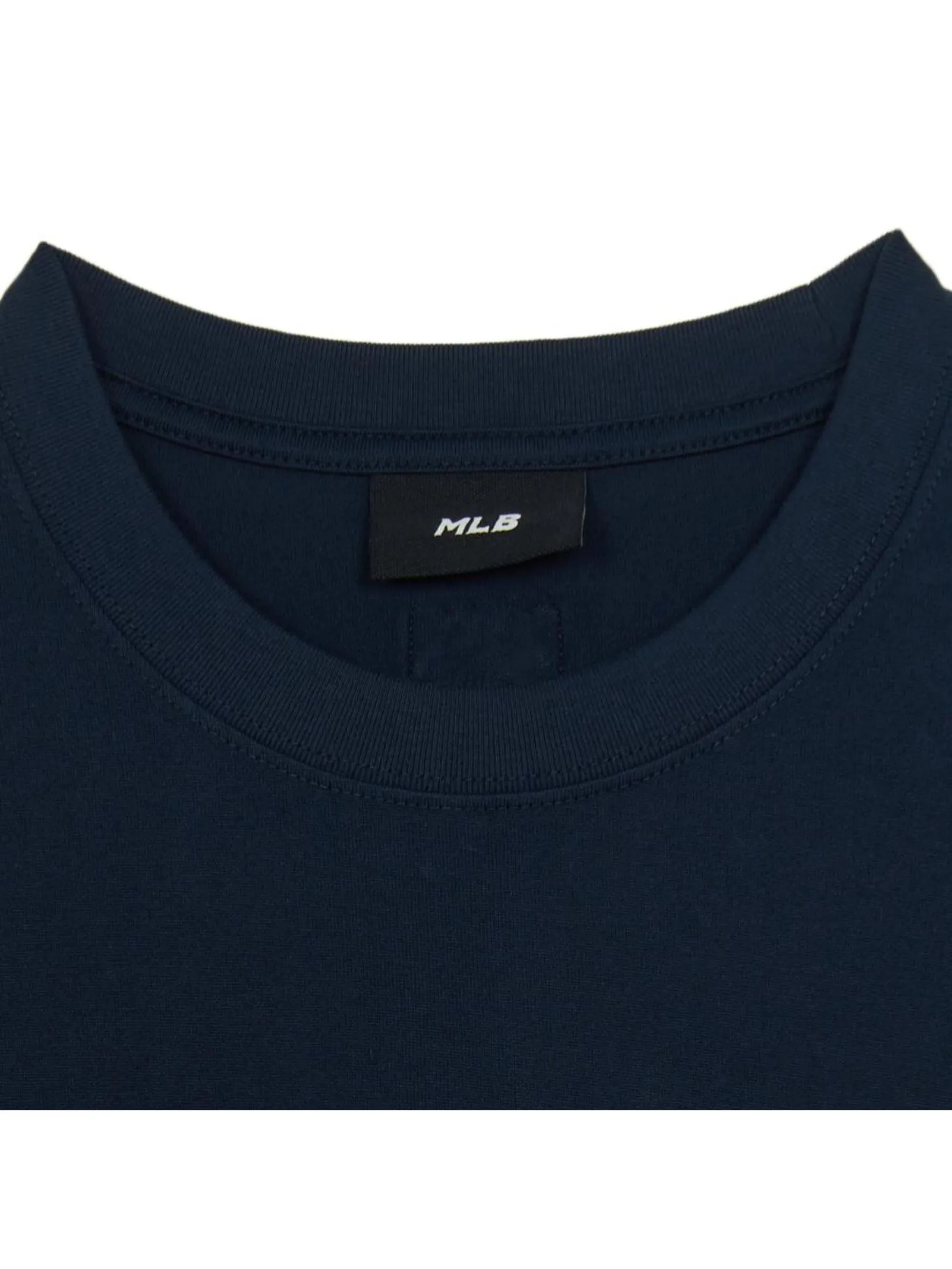 MLB Unisex Vintage Monogram Big Lux Over Fit T-Shirts Model 3ATSM0754 50NYS Navy