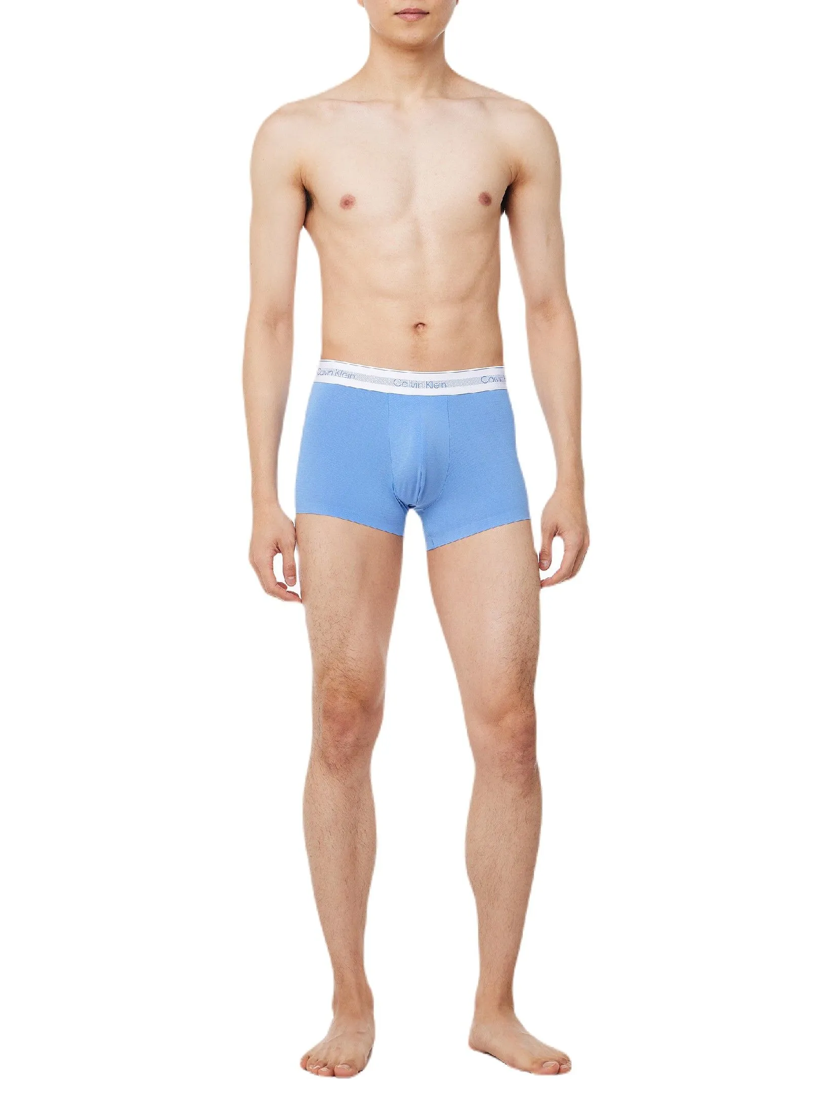 CALVIN KLEIN Men's Modern Cotton Air Single Trunk Blue