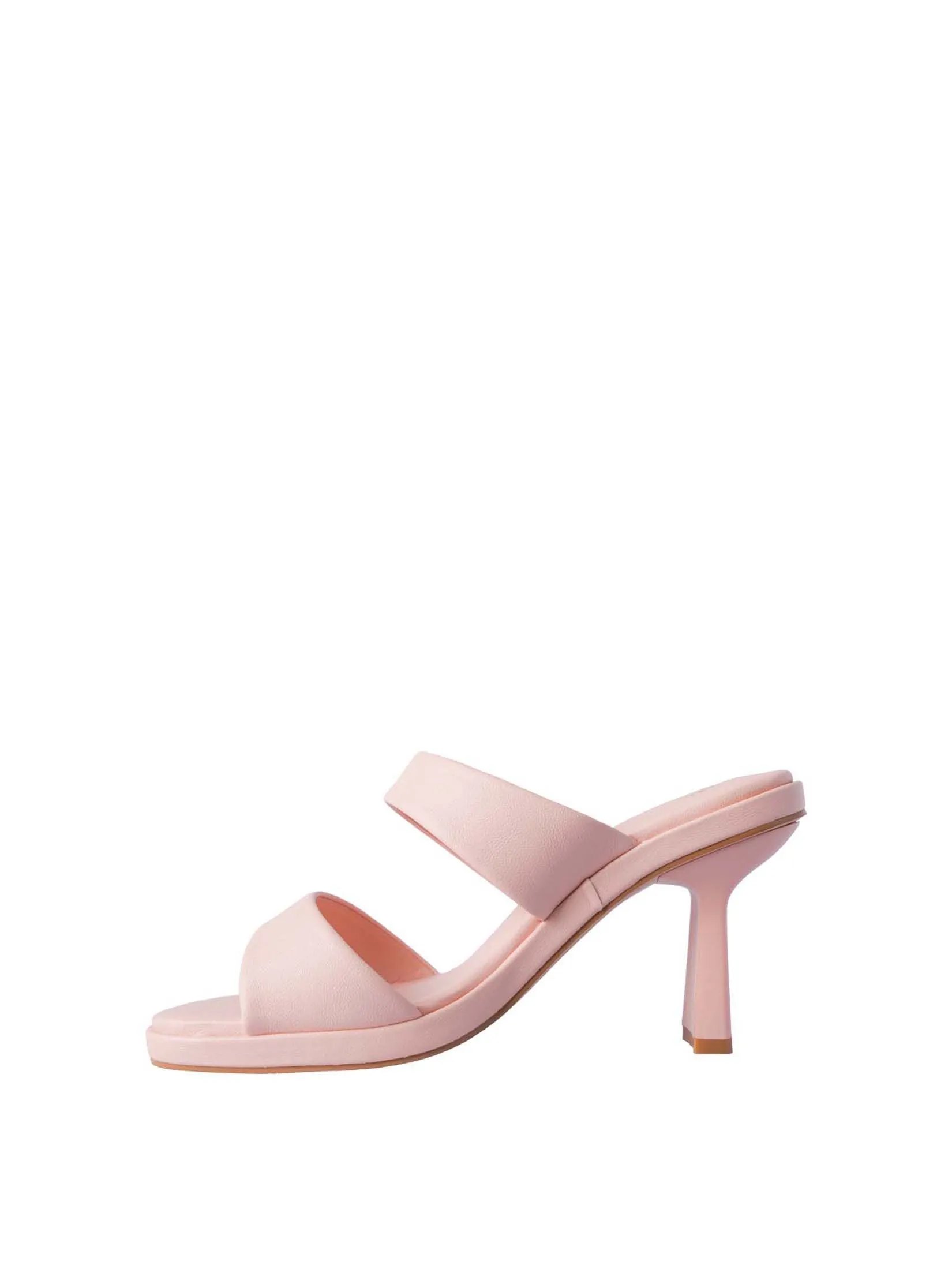 VILLAINS SF SOFINA Women's Platform Heeled Sandals PINK