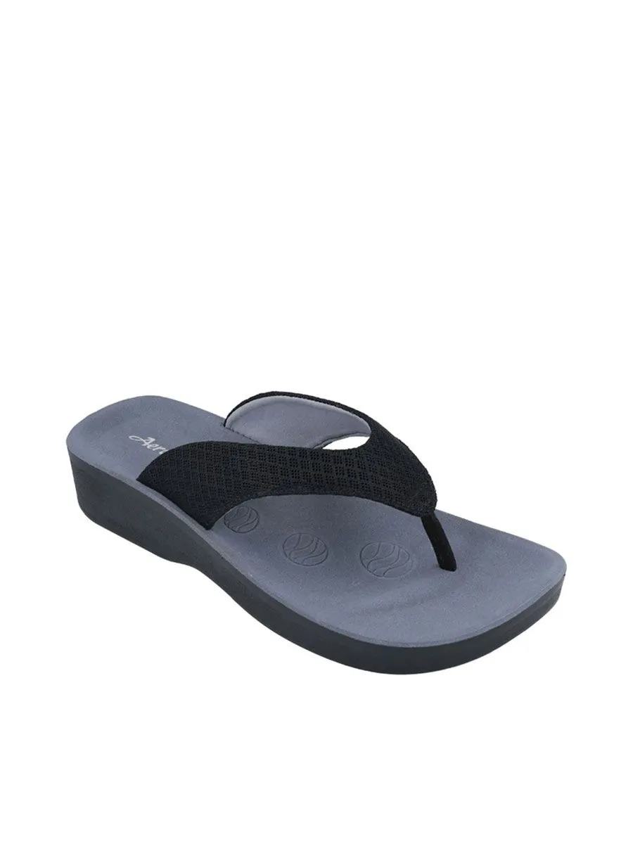 AEROSOFT Flip Flop FW8164 Black Size 36 Size - 37 EU