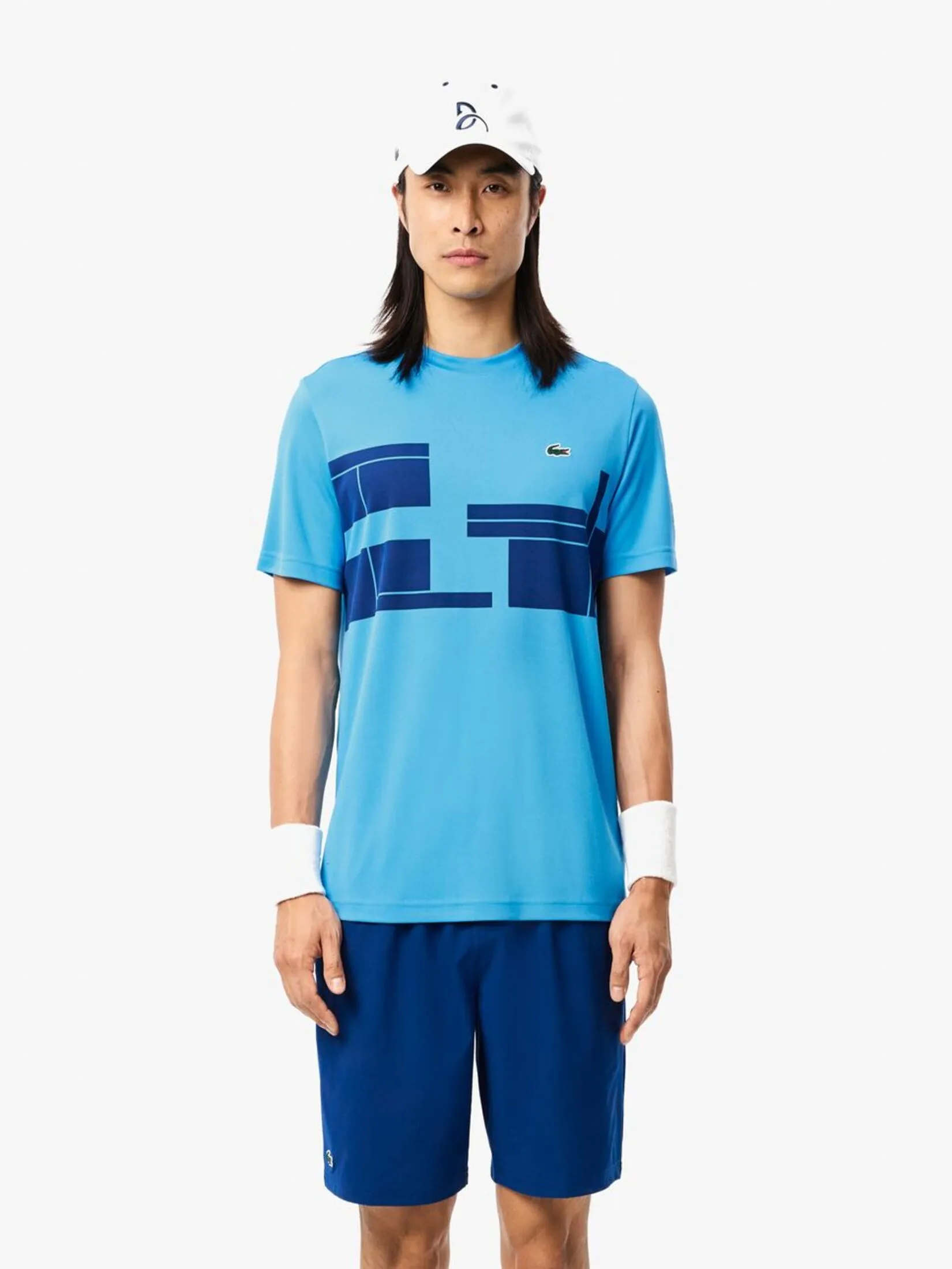 LACOSTE Lacoste Tennis x Novak Djokovic T-shirt Blue