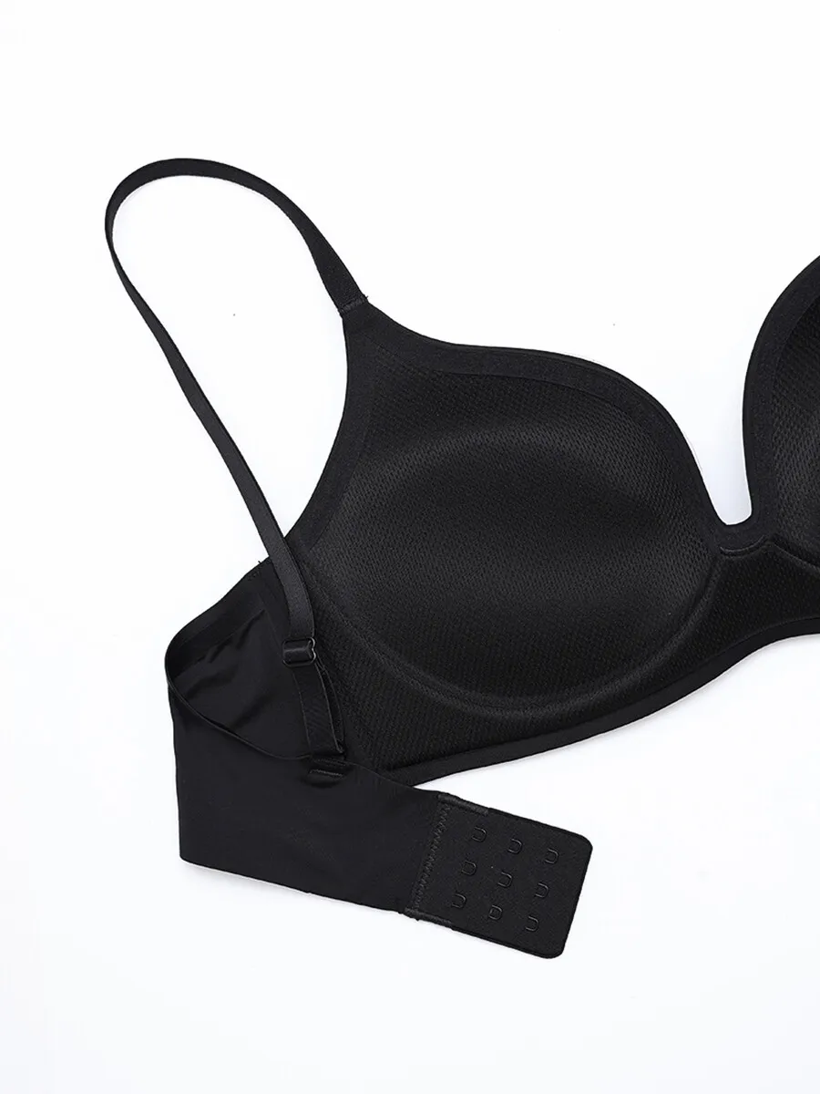 SABINA Doomm Doomm Woman Seamless Wireless Bra - Black