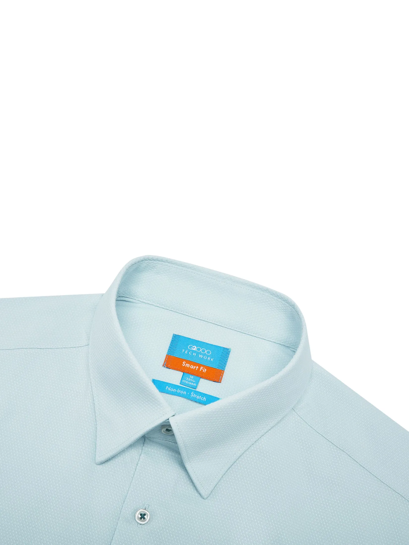 G2000 Men Clothing Non -Iron Shirt  Smart Fit - Blue