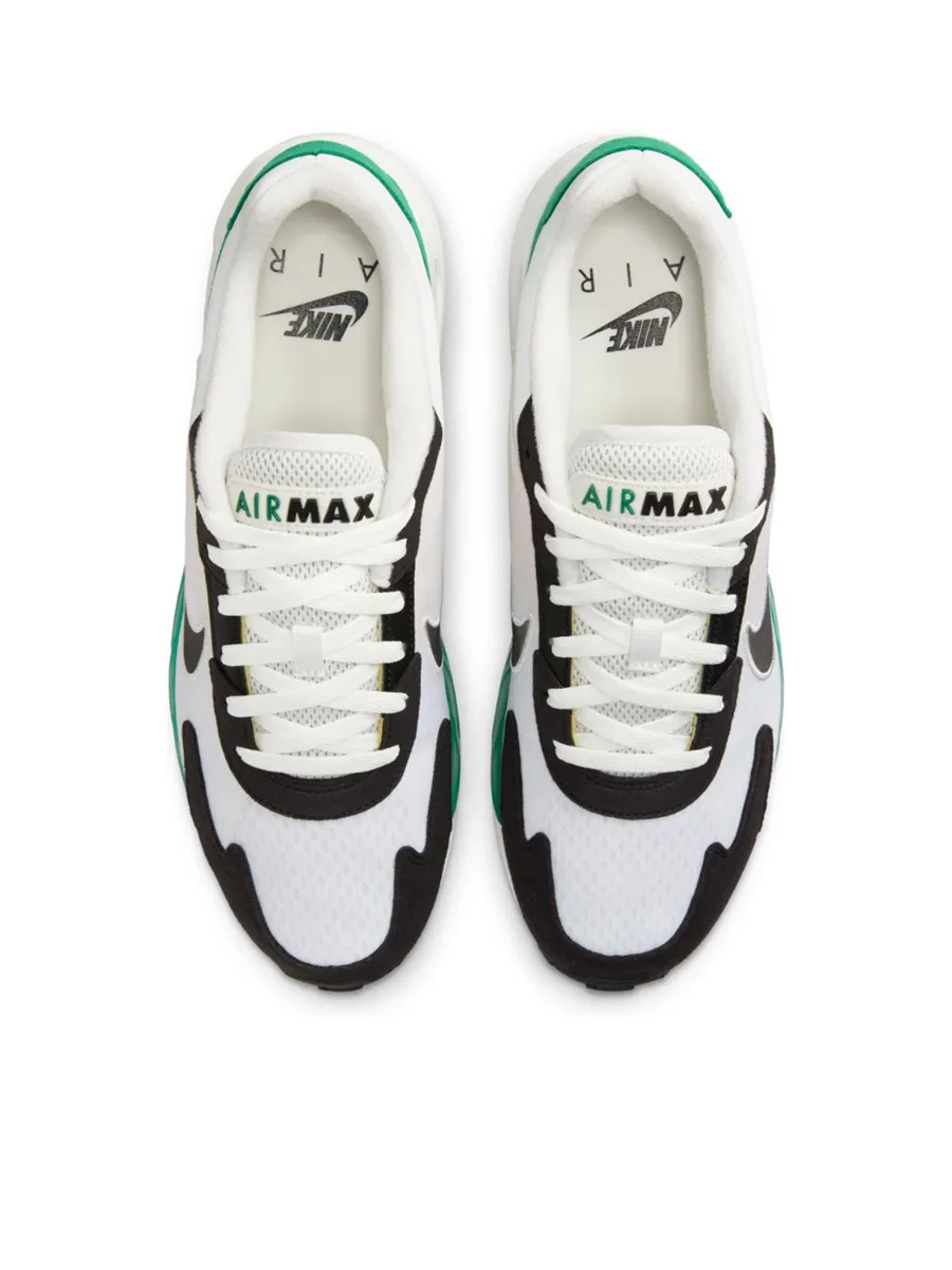 NIKE Men Sneakers Air Max Solo Summit White/Black-Malachite-Saturn Gold