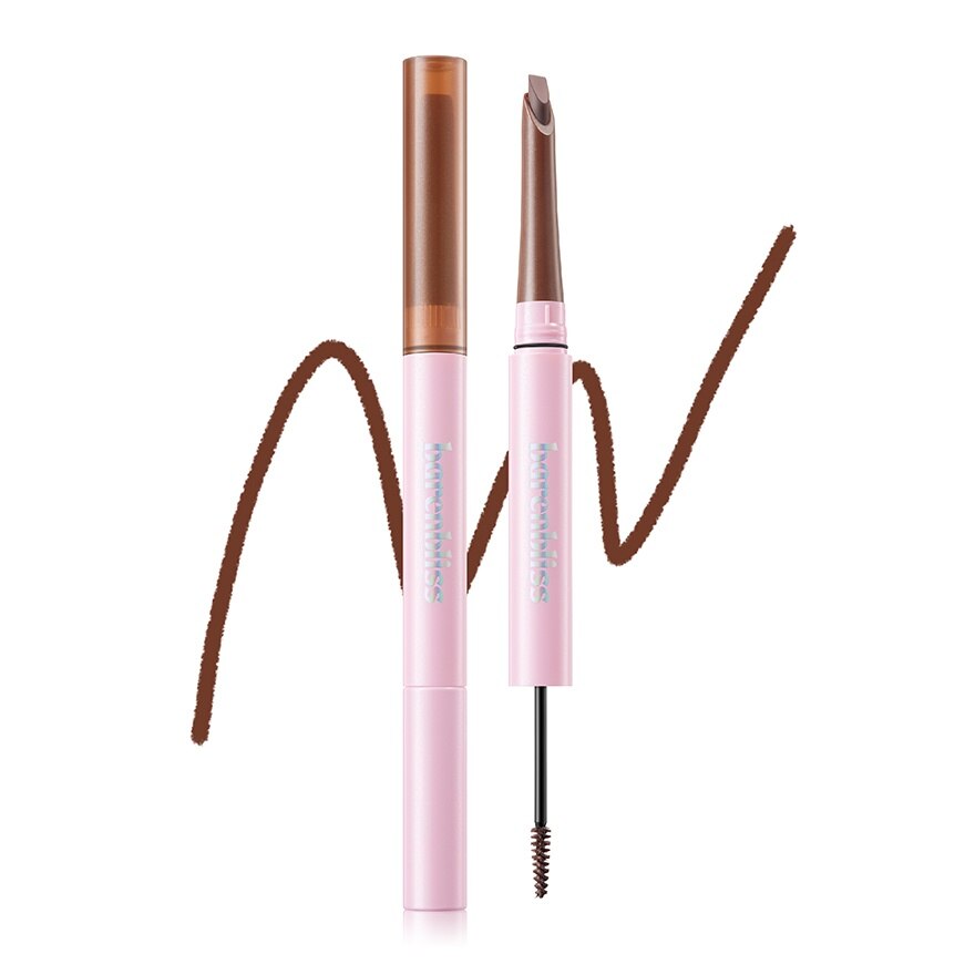 #Barenbliss Plushy Eyebrow Dark Brown - Dark Brown