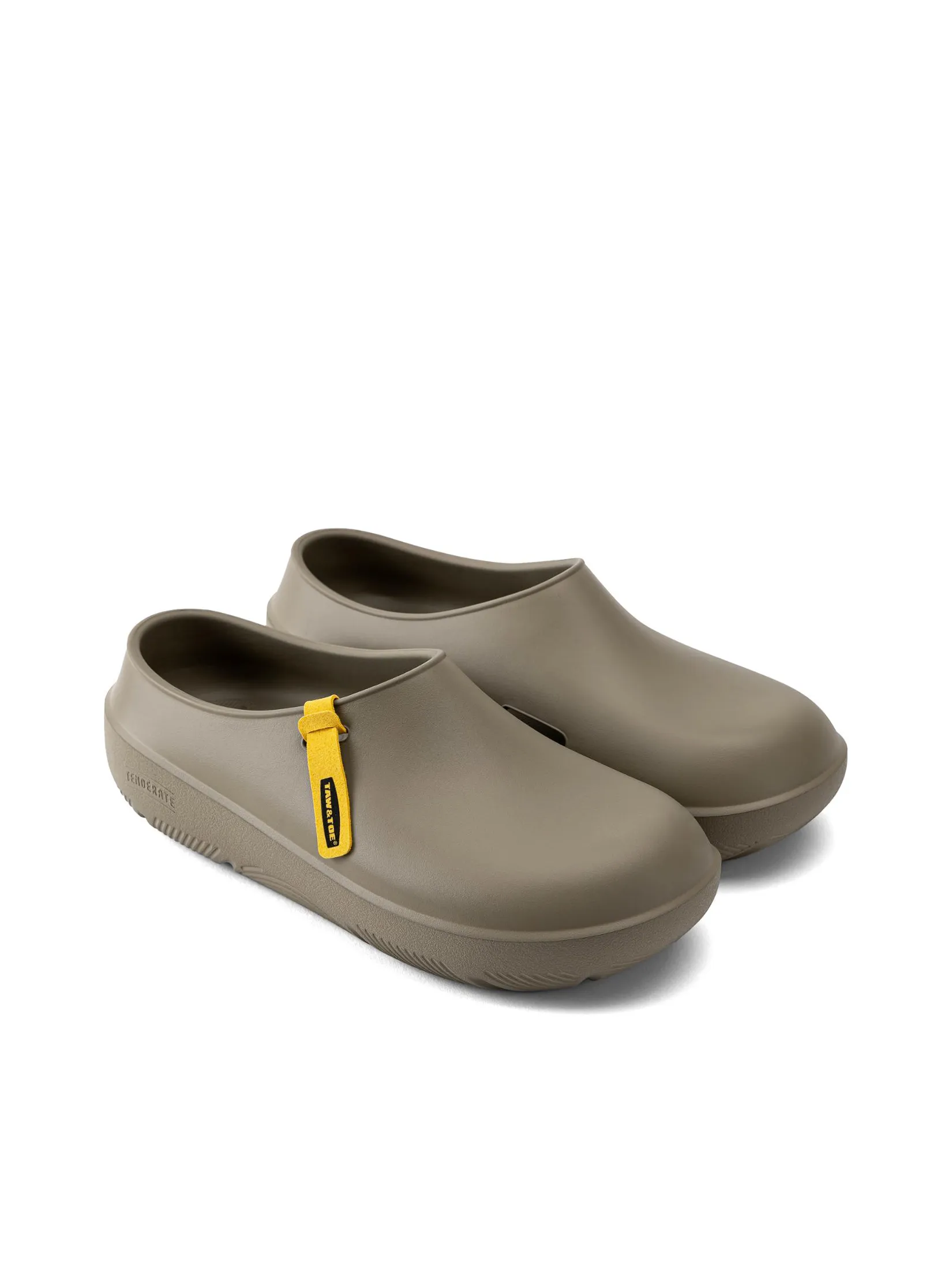 TAW&TOE Unisex Sandals Zerovity Tonton Mud Khaki