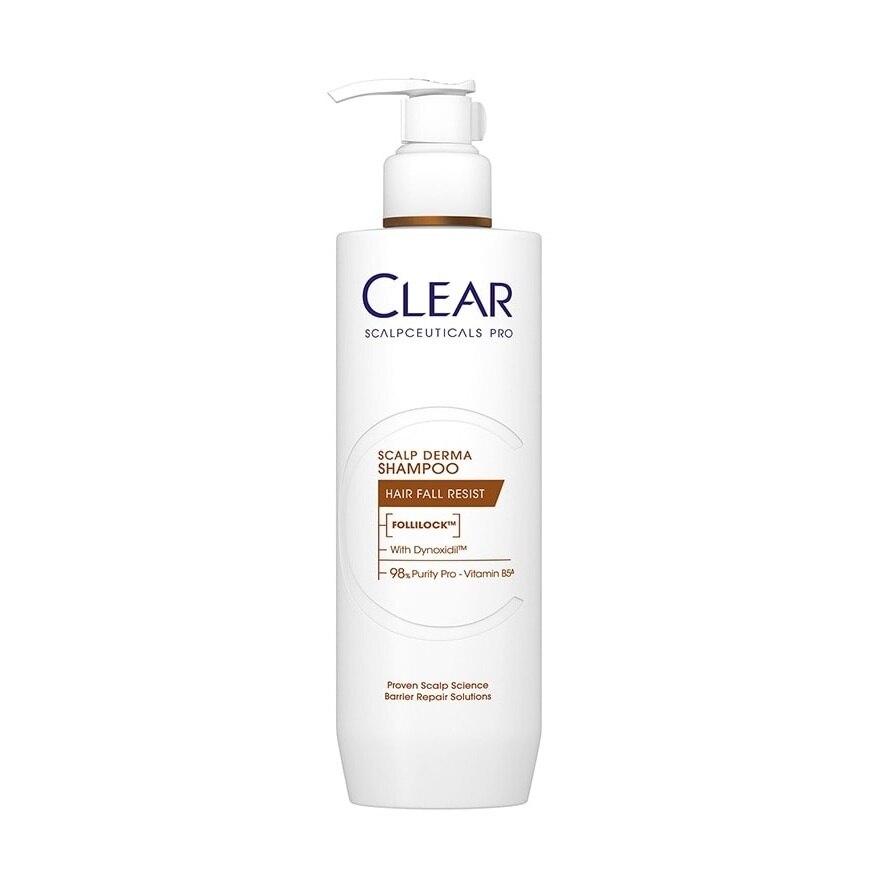 Clear Saclpceuticals Pro Scalp Derma Shampoo Hair Fall Resist 300 G. - Orange