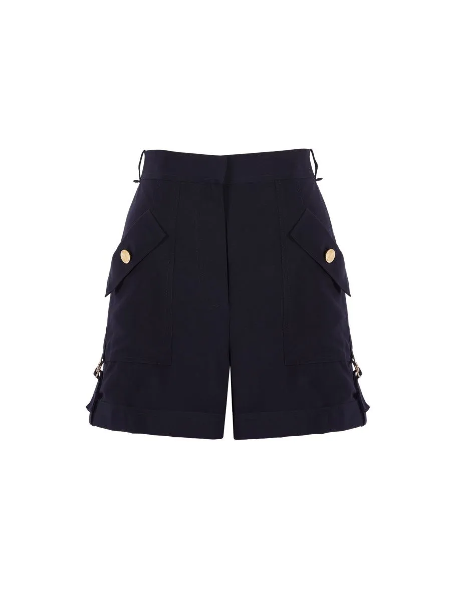 ASV (SS24) Jaycee Safari Women Shorts Navy Blue