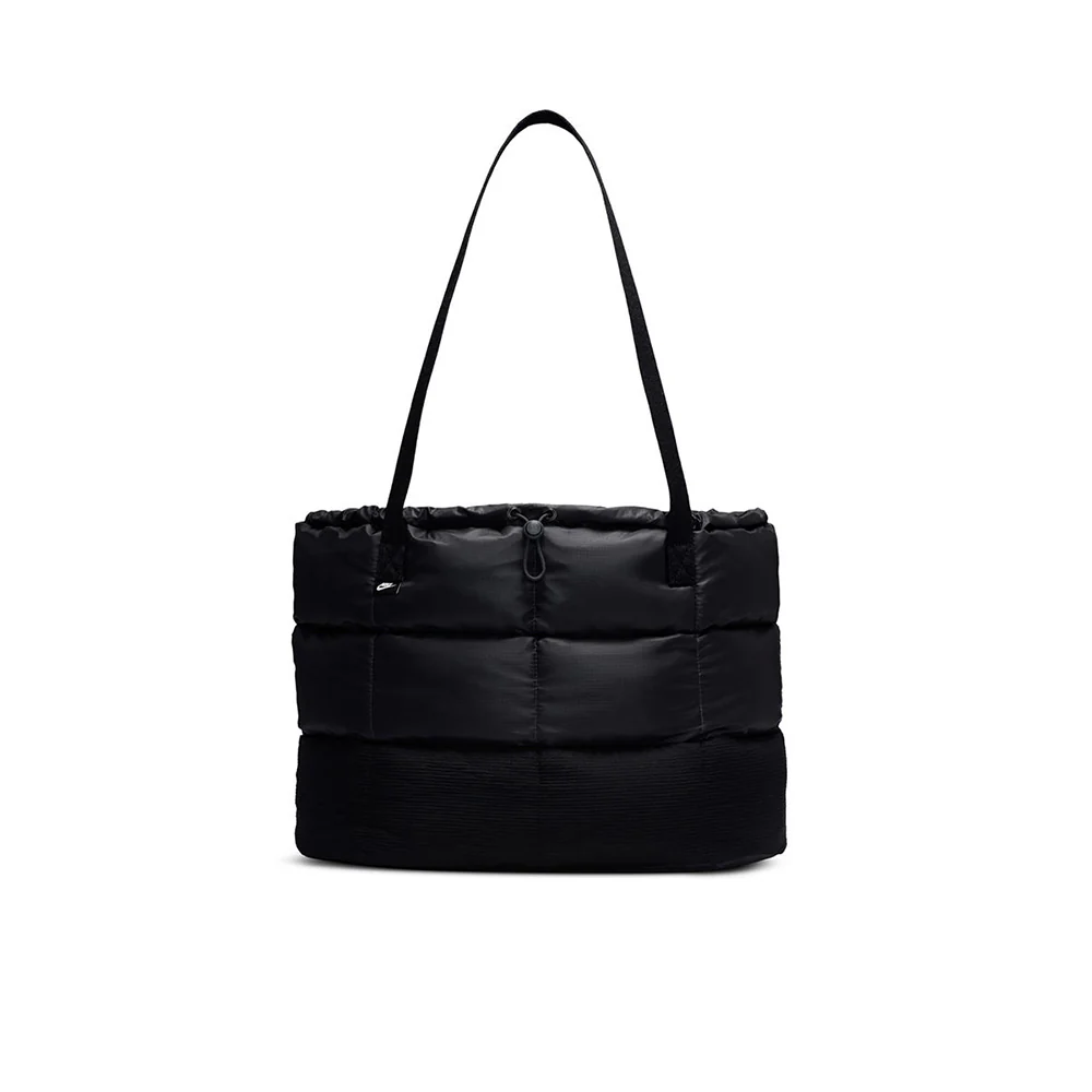 NIKE Sportswear Puffle Unisex Tote Bag - Black - ONE SIZE