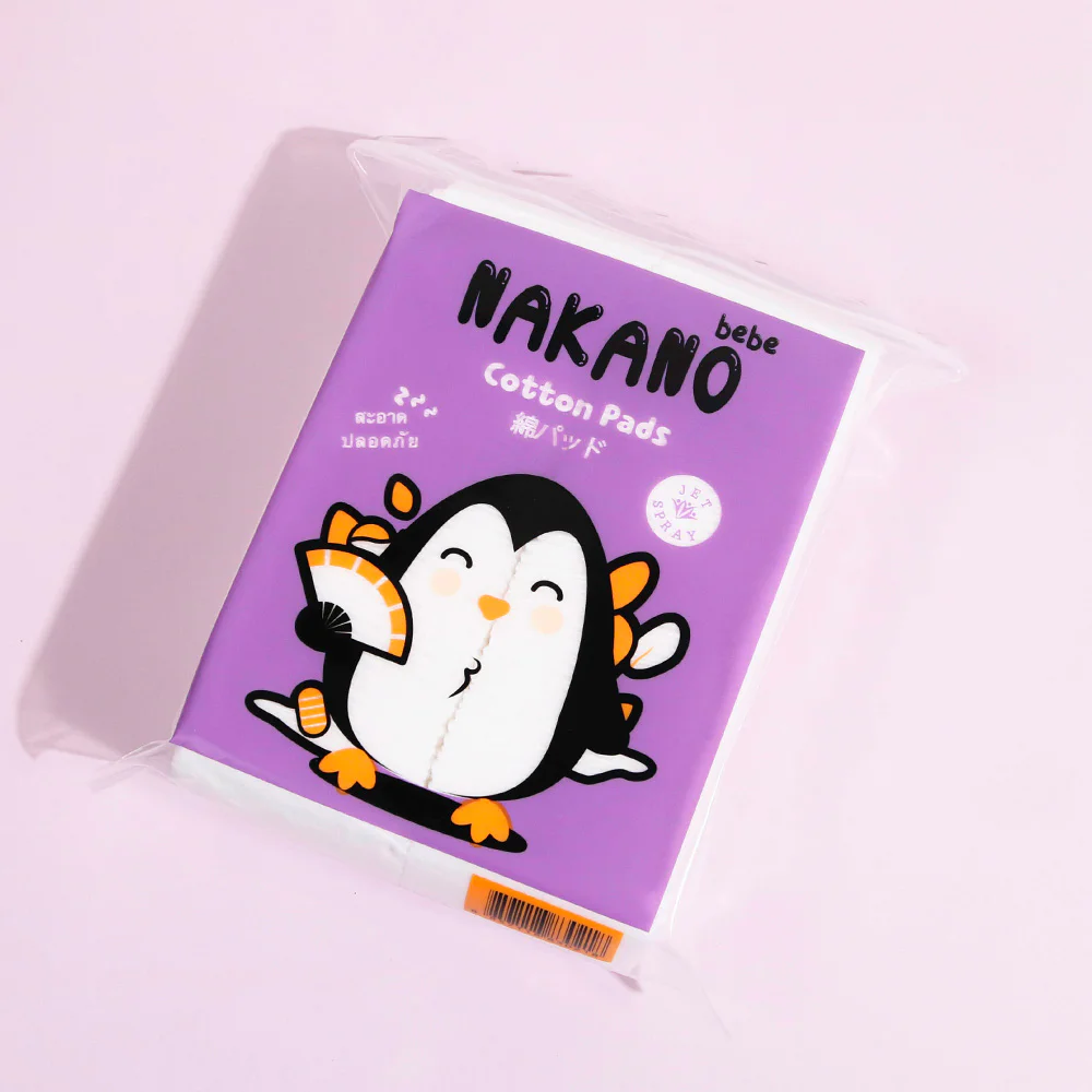 NAKANO Cotton Pad Jet Spray 50g [100Sheets]