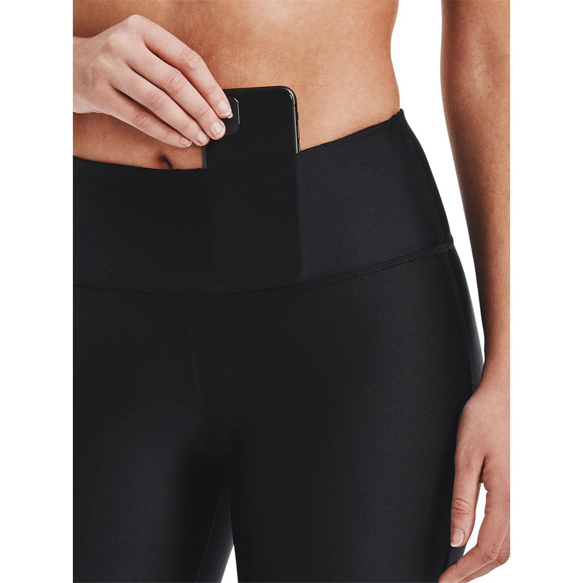 UNDER ARMOUR Armour Women's Cycling Shorts - Black - L (US SIZE)