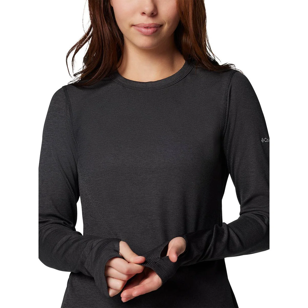 COLUMBIA Boundless™ Days Knit Crew Women's Sweatshirt - Black - L (US SIZE)