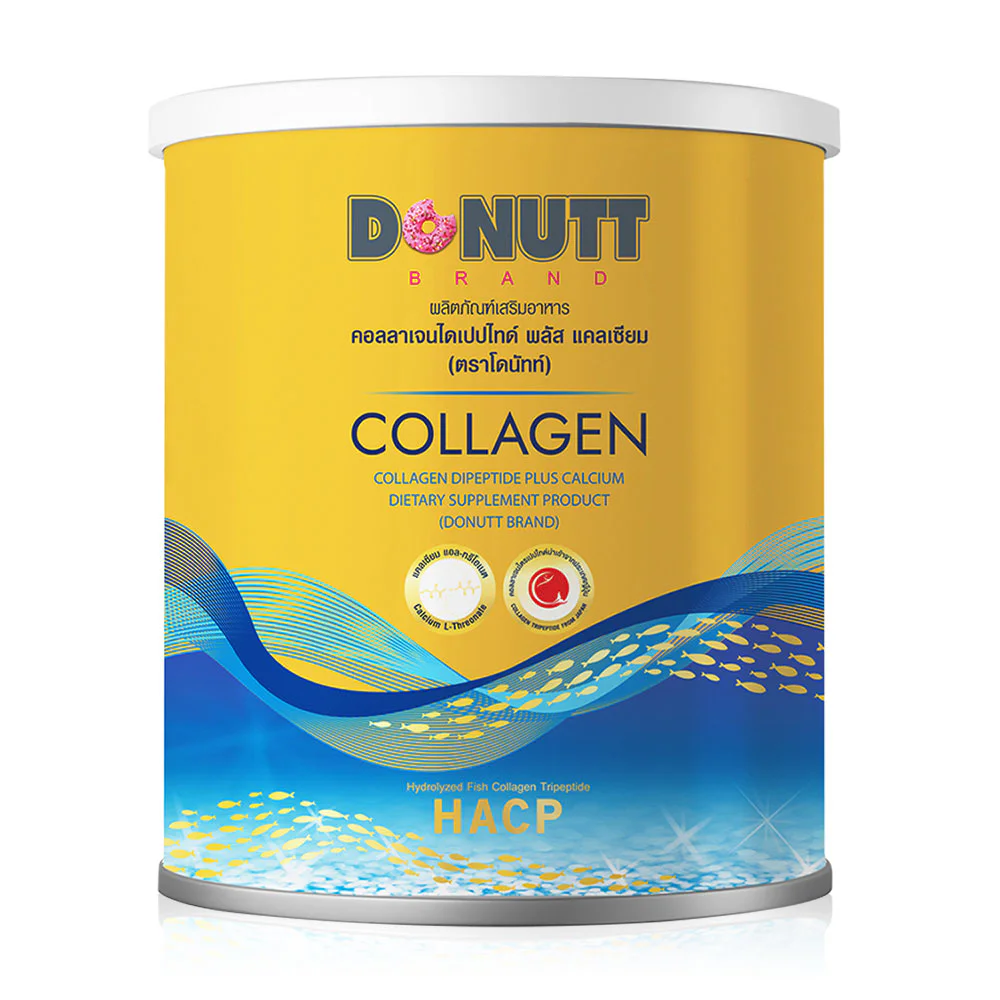 DONUTT Collagen Dipeptide Plus Calcium 120g - #Calcium 120g