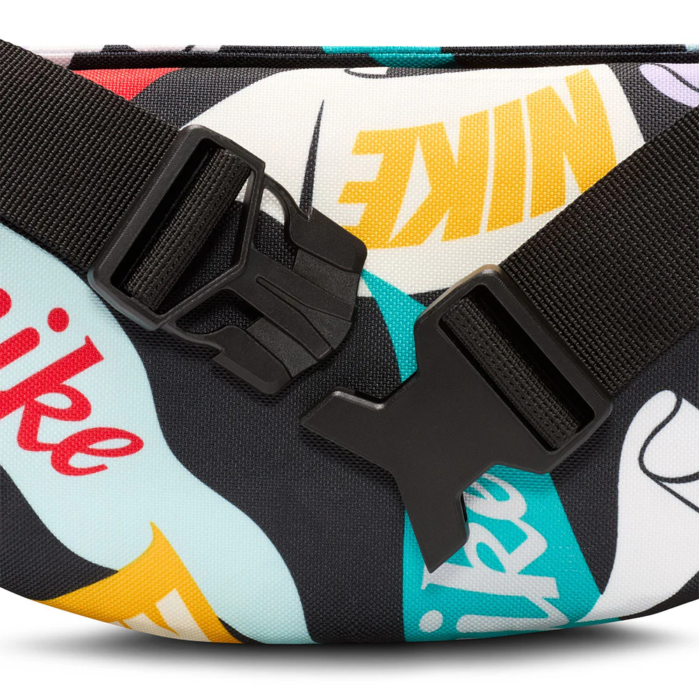 NIKE Heritage Unisex Waistpack - Black - ONE SIZE