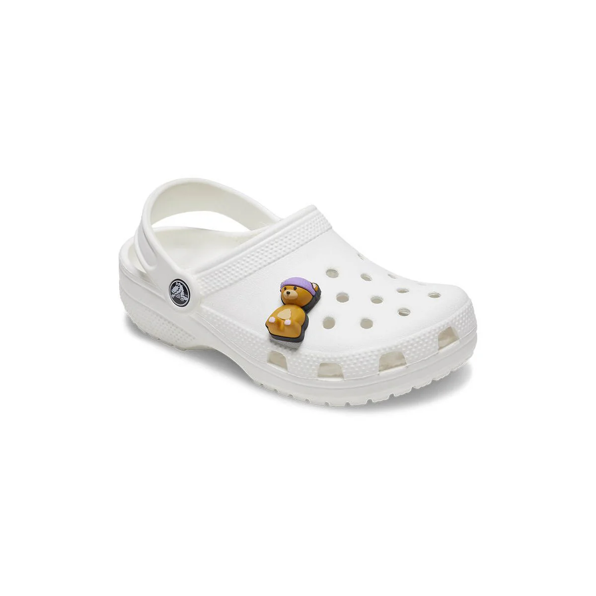 CROCS Jibbitz Teddy Bear with Beanie Shoes Charm - Multi Color - ONE SIZE