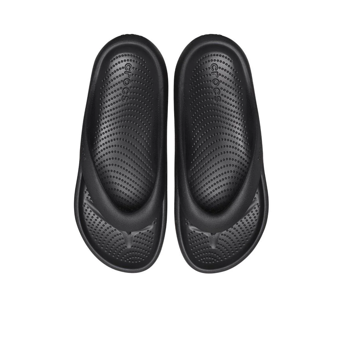CROCS Mellow Recovery Flip Unisex Sandals - Black - US M10/W12