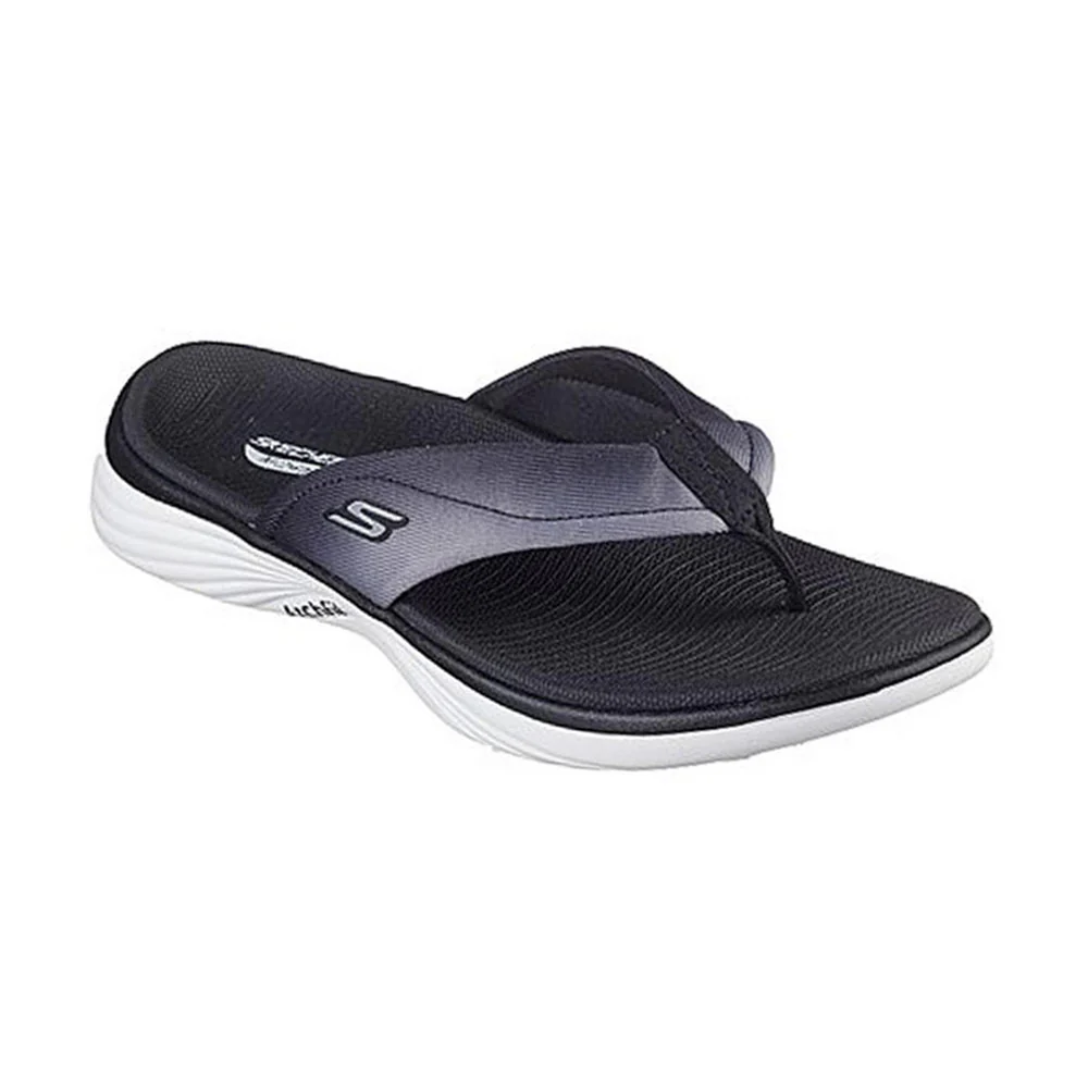SKECHERS Arch Fit Radiance Women's Sandals - Black - US 10