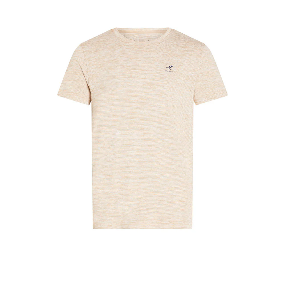 Мужская тренировочная футболка Energetics Telly — цвет кремовый, размер 2XL (EU SIZE)