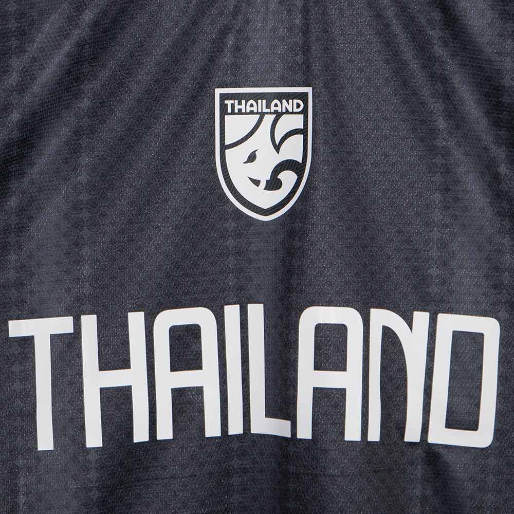 WARRIX Thailand Lifestyle Oversize Unisex Football Jersey - Black - 2L