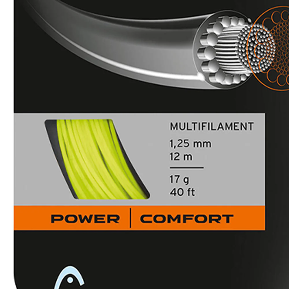 HEAD Velocity MLT Set 17 Tennis String - Pink - ONE SIZE