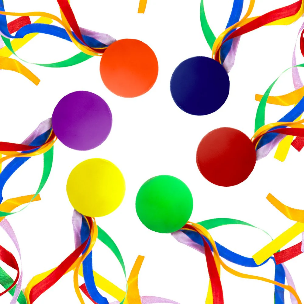 FBT ริบบิ้นบอล ขนาด 43 ชุด 6 ลูก 77478 - Multi color - One Size