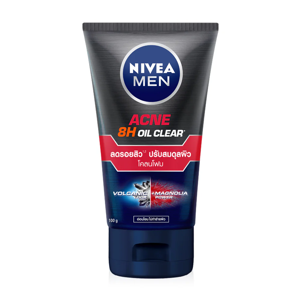 NIVEA Men Acne Oil Clear Mud Foam 100g