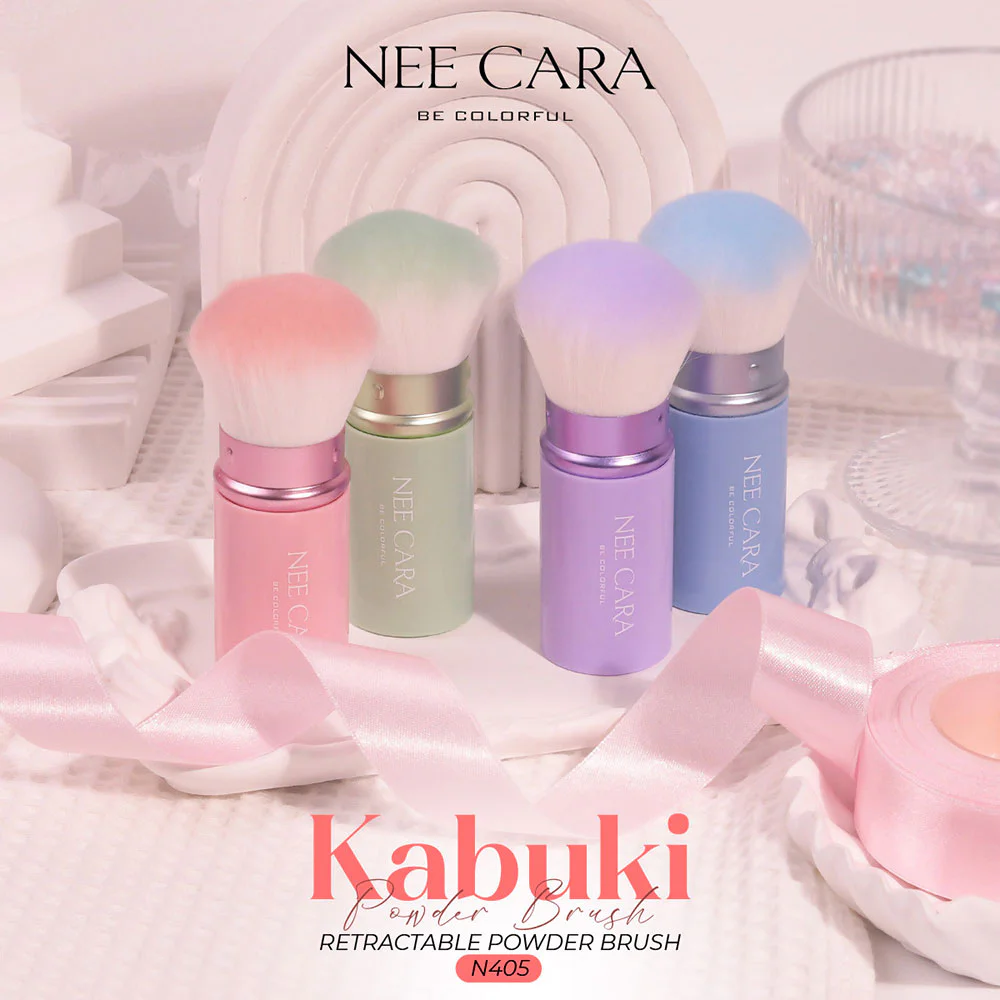 Nee Cara Kabuki Powder Brush N405 — цвет синий
