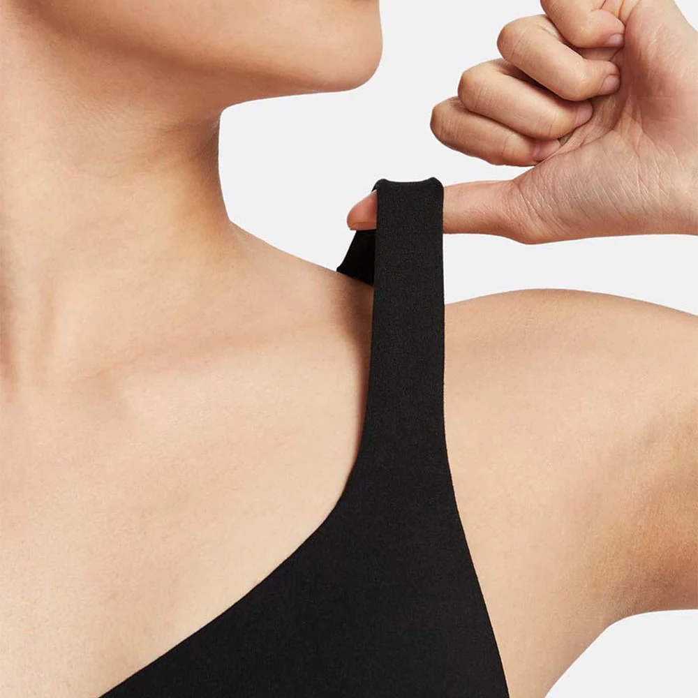 NIKE Indy Light Support Women's Sports Bra - Black - L (ASIAN SIZE)