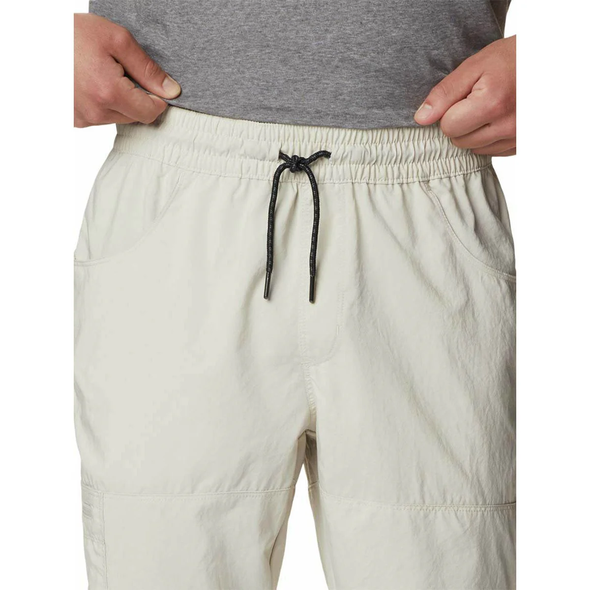 COLUMBIA Coral Ridge Pull-On Men's Hiking Pants - Cream - L (US SIZE)