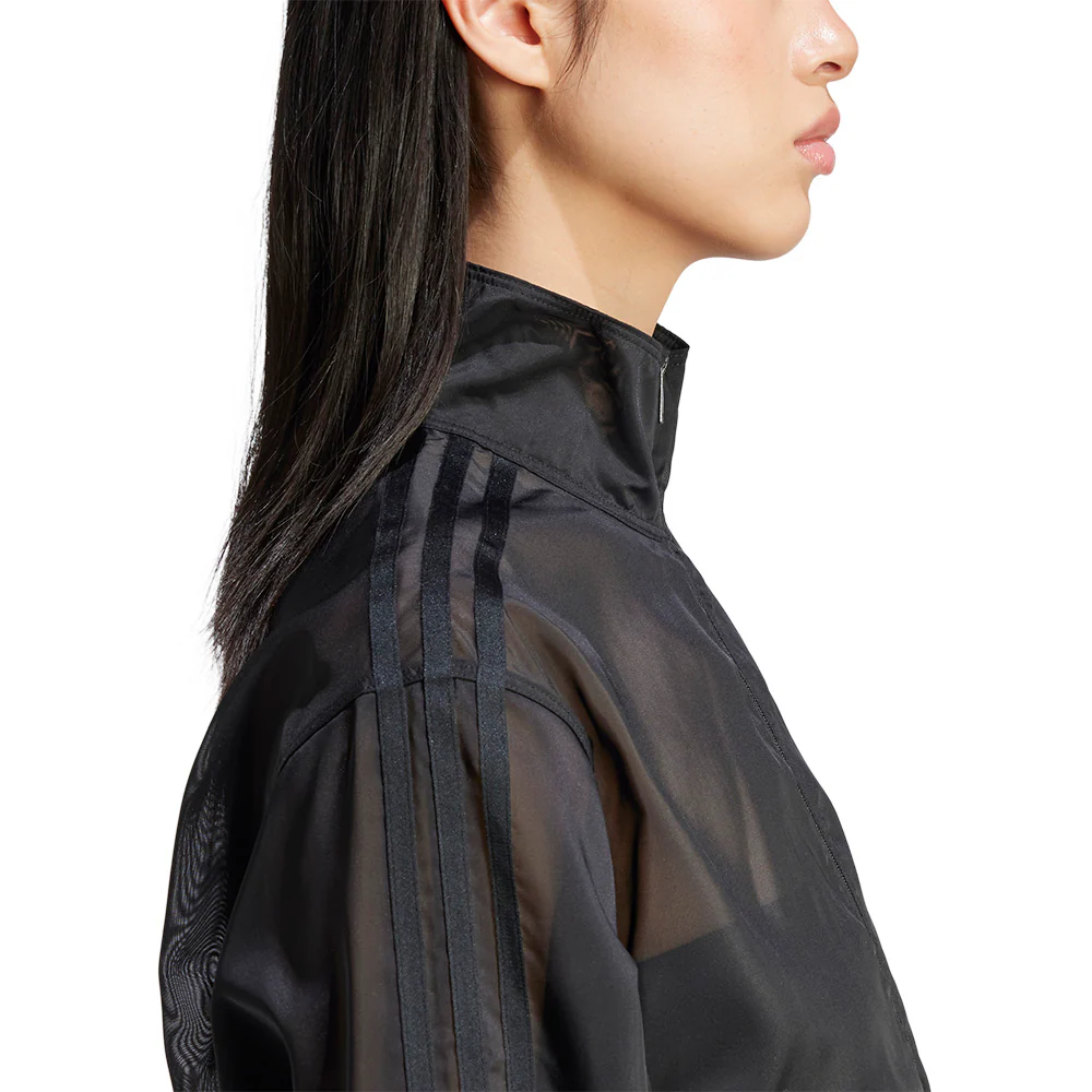 ADIDAS ORIGINALS Adicolor Sheer Track Women's Jacket - Black - 2XS (ASIAN SIZE)