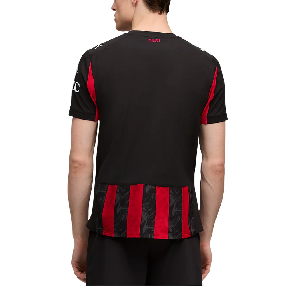 PUMA Men's AC Milan Home 2025/26 Jersey - Multi Color - 2XL (US SIZE)